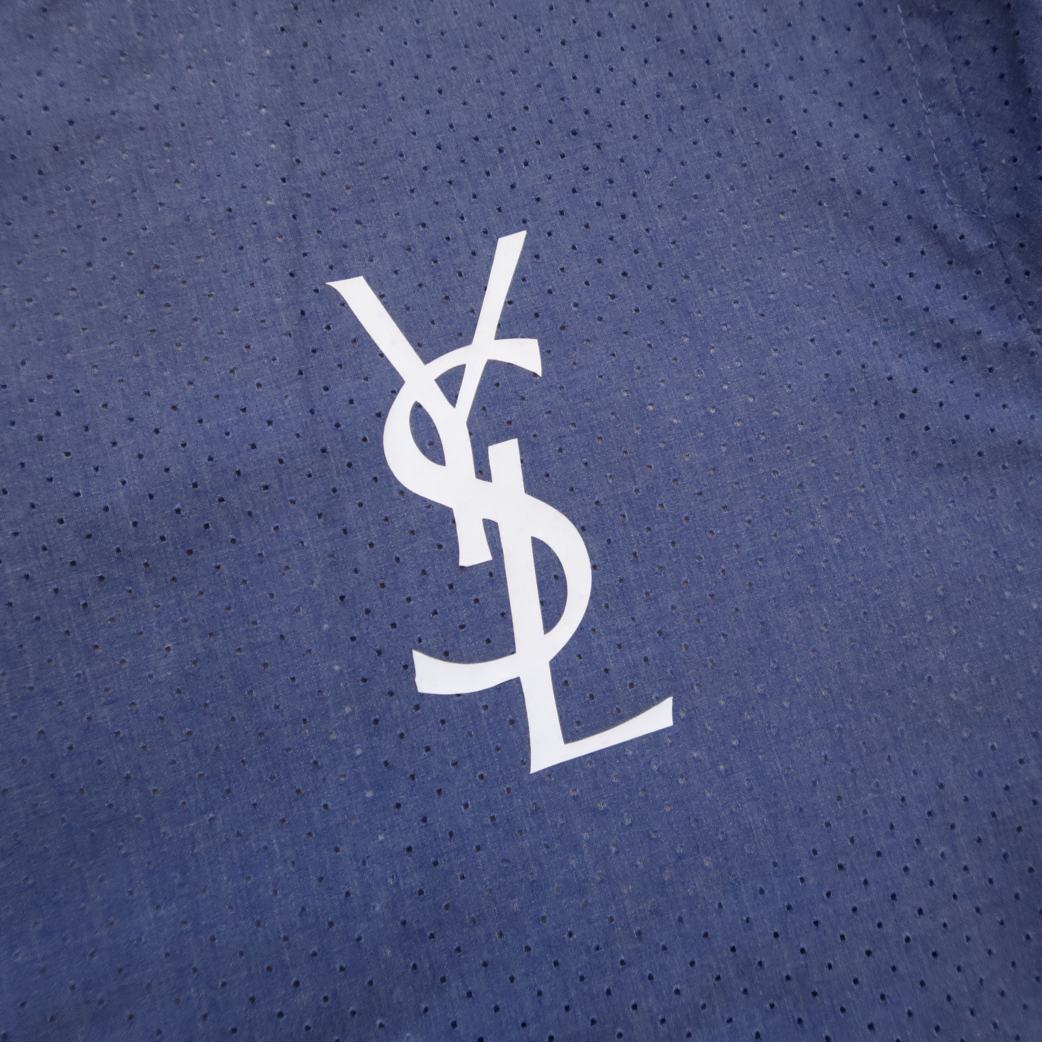 Saint Laurent Paris 2010 Saint Laurent YSL Pour Homme Punch Hole Bomber Jacket Size US M / EU 48-50 / 2 - 5 Thumbnail