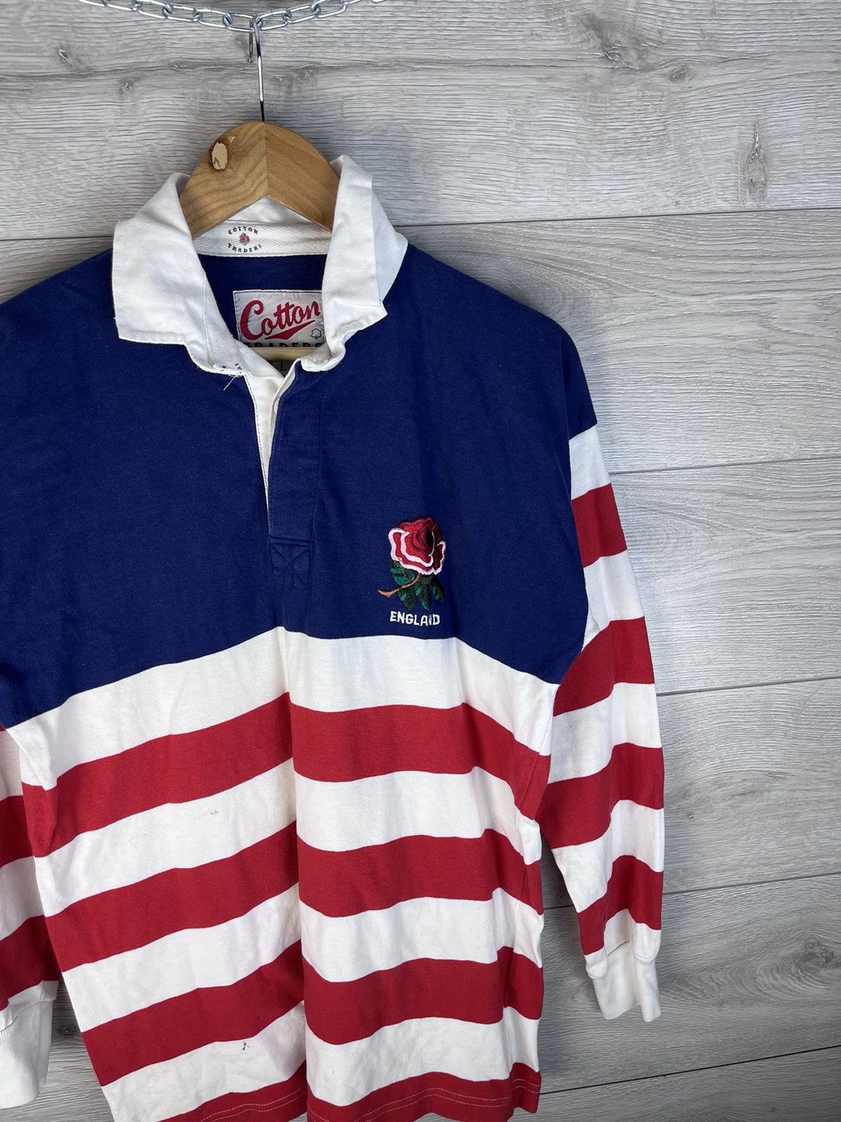 Sterling Ruby Men’s rugby jersey England Cotton Traders size L Size US L / EU 52-54 / 3 - 4 Thumbnail