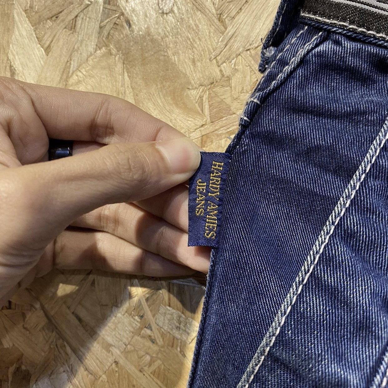 Hardy Amies vintage Hardy Amies Sport jeans with embroidered details. Size US 32 / EU 48 - 4 Thumbnail