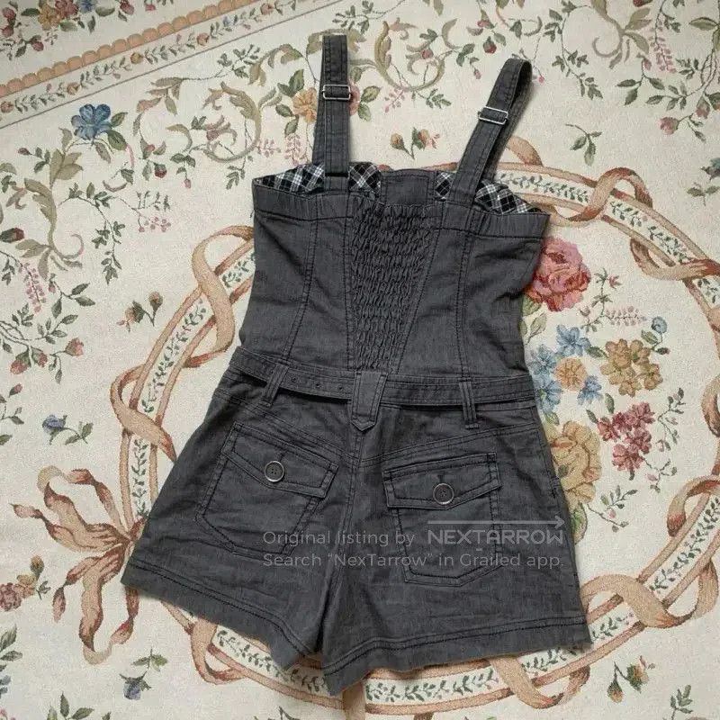 Burberry Burberry Gray Cotton Dress Size M. Size M / US 6-8 / IT 42-44 - 4 Thumbnail