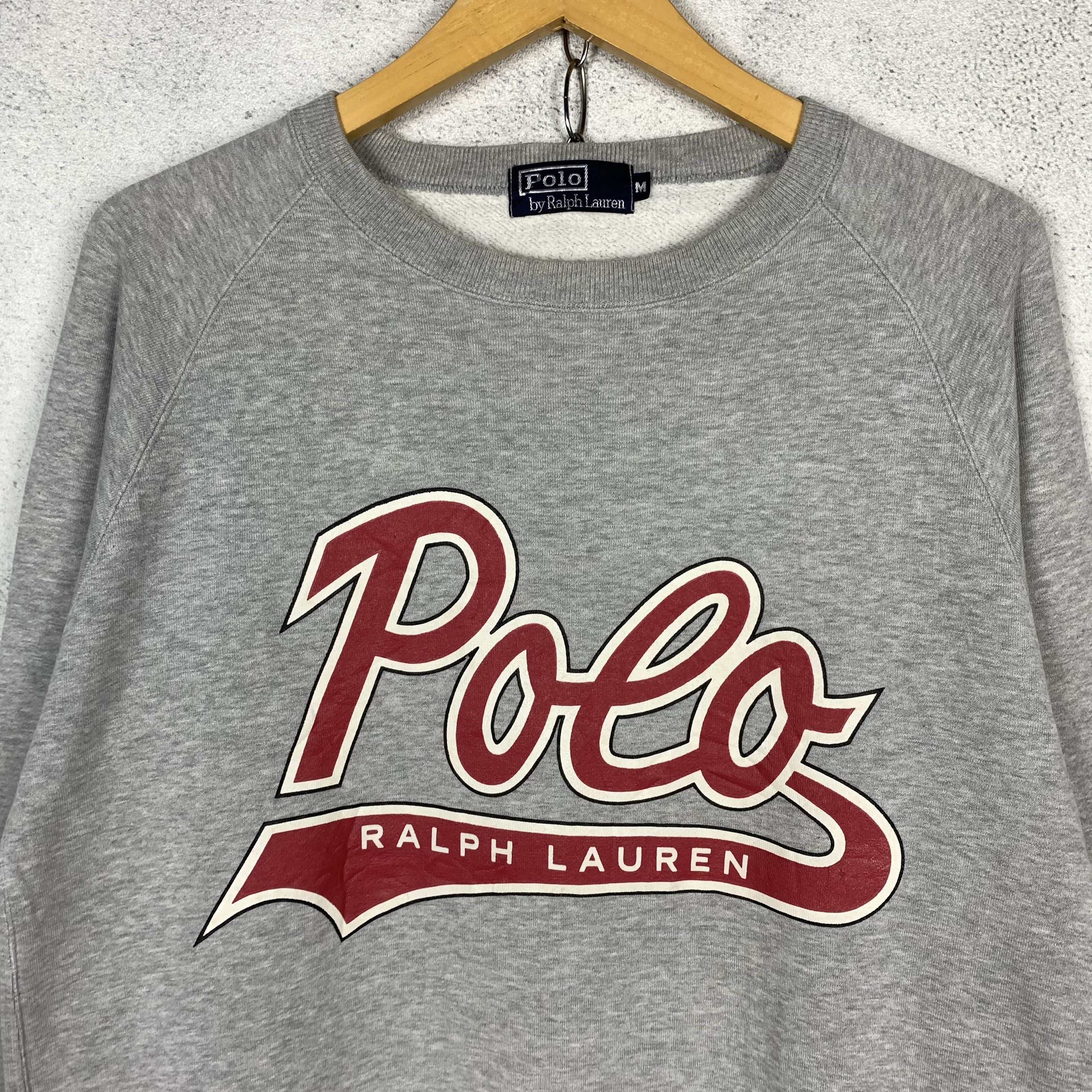 Polo Ralph Lauren Vintage Polo Ralph Lauren College Logo Sweatshirt Crewneck Size US M / EU 48-50 / 2 - 2 Thumbnail