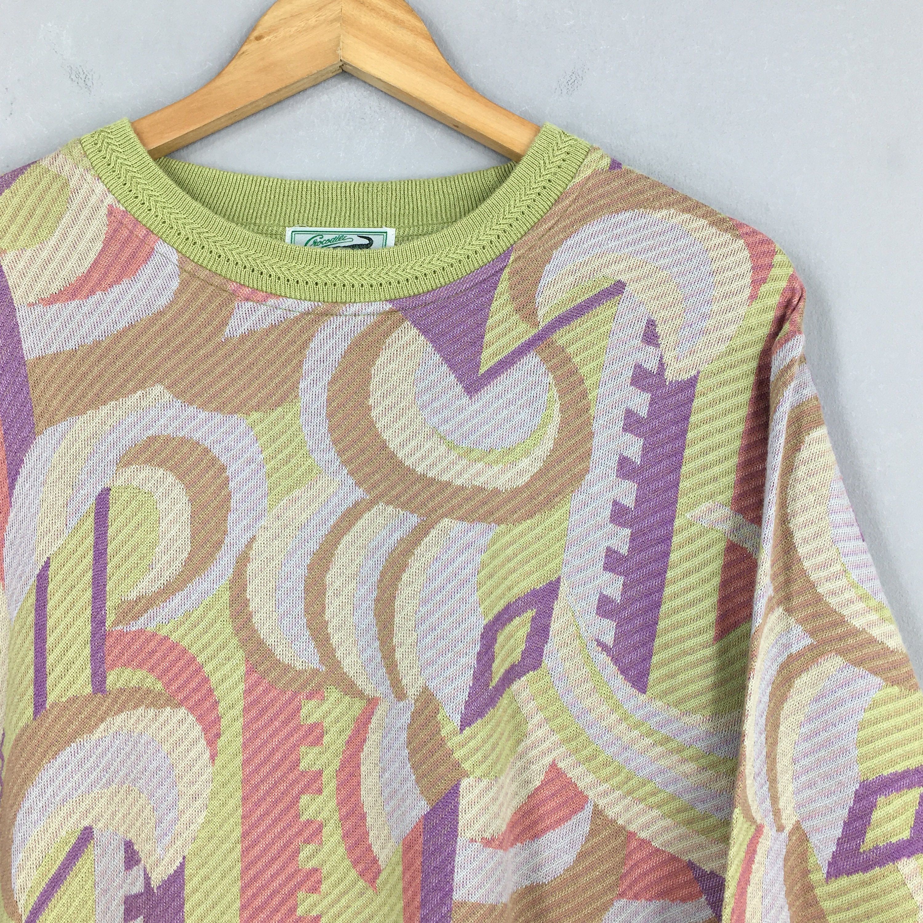 Other Vintage Retro Crocodile Sports Tribal Sweatshirts Large Size US L / EU 52-54 / 3 - 2 Thumbnail