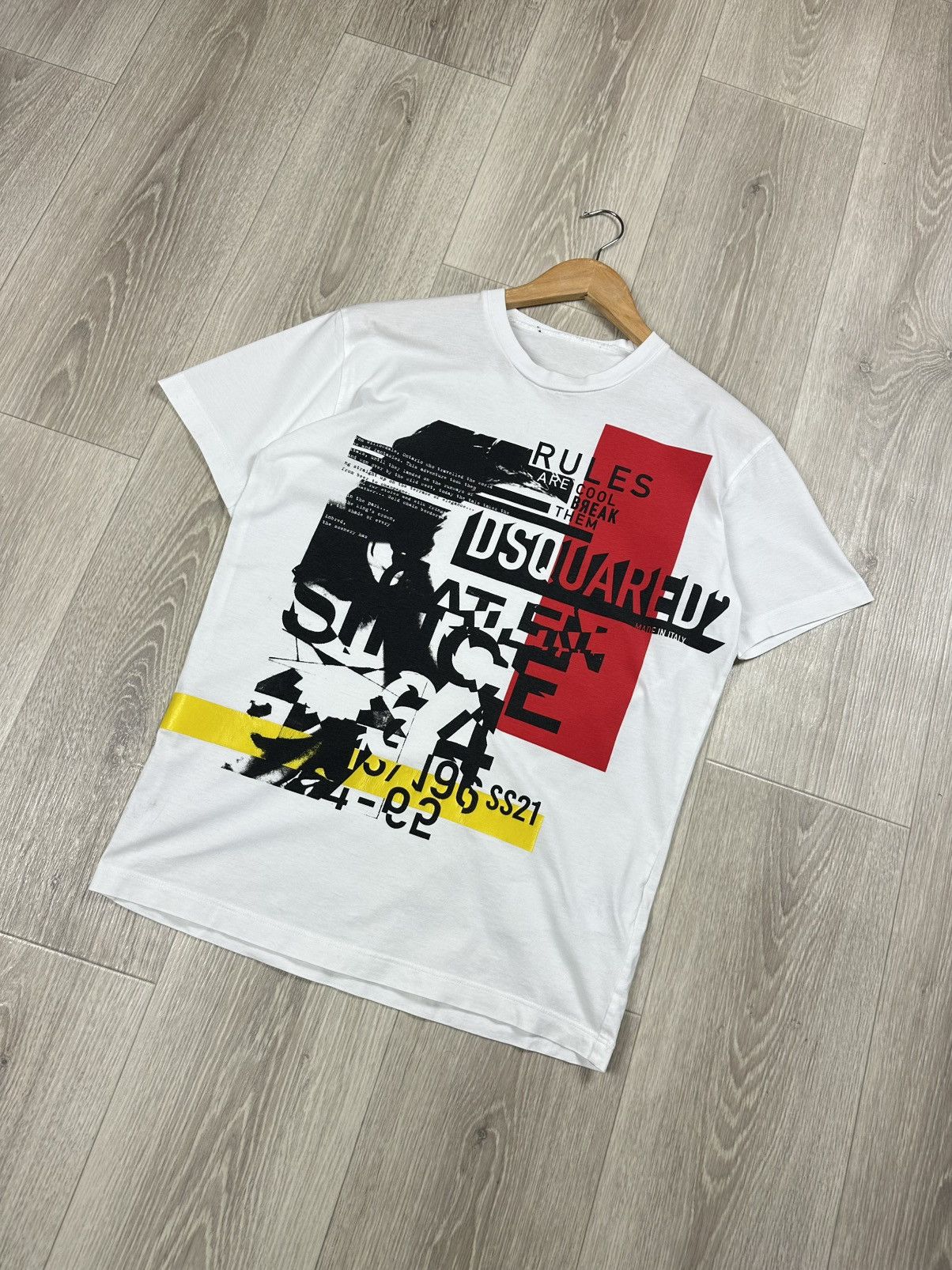 Dsquared2 Dsquared2 Big Logo Punk Print T-Shirt Size US M / EU 48-50 / 2 - 3 Thumbnail
