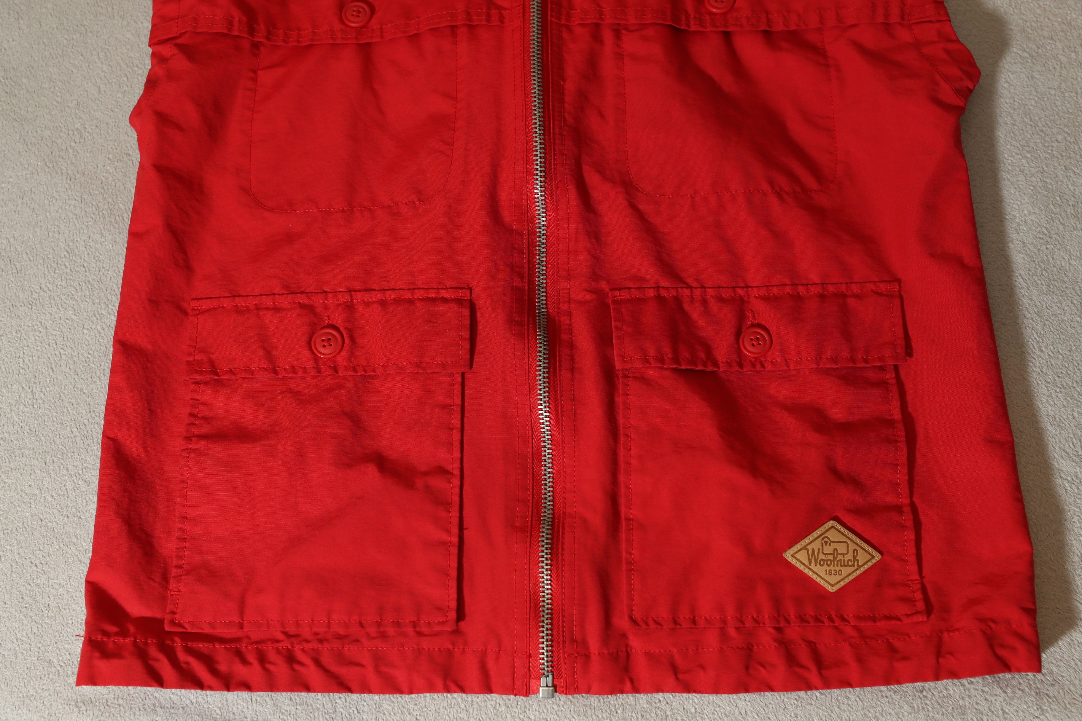 Woolrich Woolen Mills Woolrich Vintage Red Hooded Vest (L) Size US L / EU 52-54 / 3 - 4 Thumbnail
