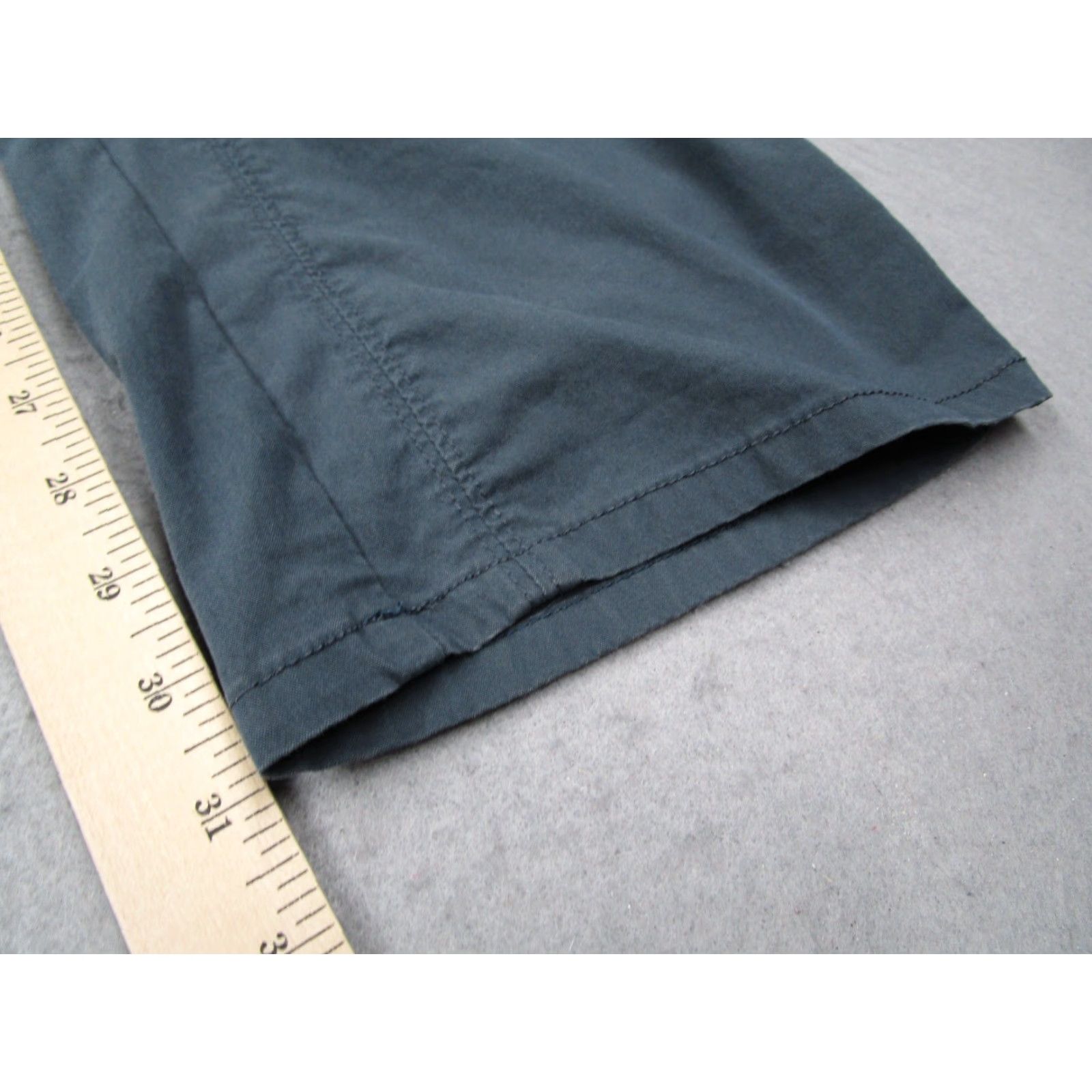Vintage KUHL Women's Pants 12 Regular Blue Spire Roll Up Travel Work Chino 34x31 Size 34" / US 12 / IT 48 - 7 Thumbnail