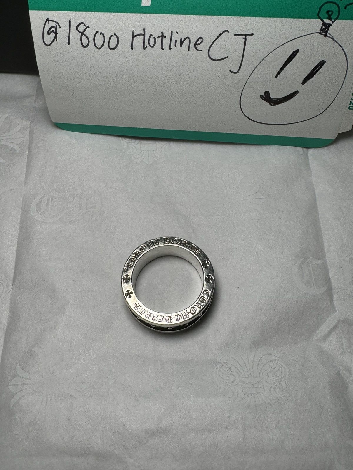Chrome Hearts Chrome hearts CH mini ring Size ONE SIZE - 11 Thumbnail