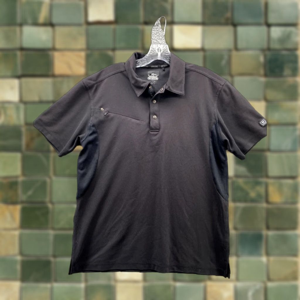 Vintage Ogio Polo Shirt Adult XS Black Performance Short Sleeve Workwear Utility Women's Size XS / US 0-2 / IT 36-38 - 1 Thumbnail