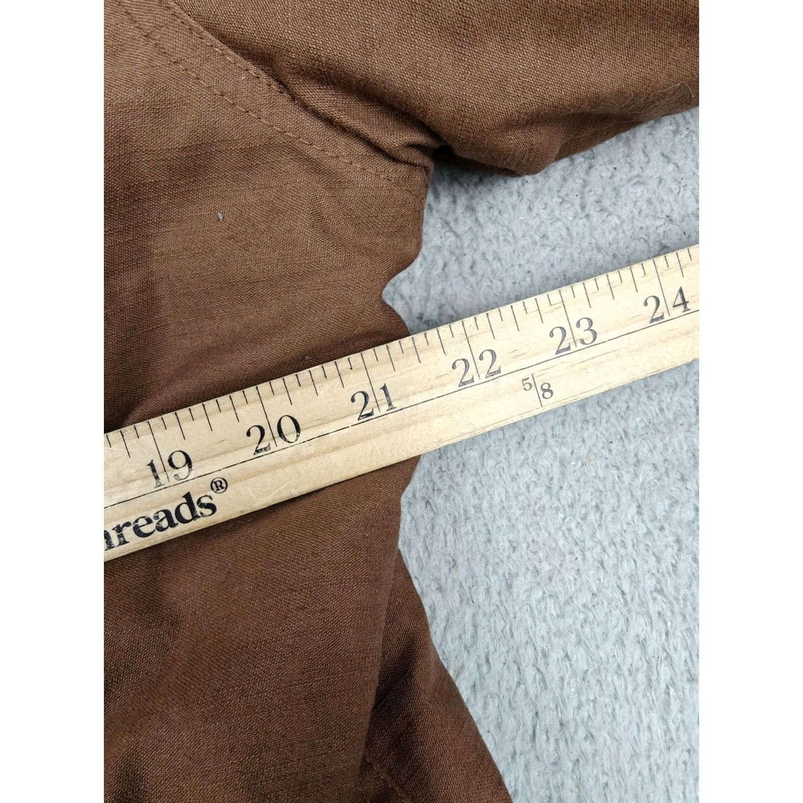 Rip Curl Rip Curl Jacket Mens Small Brown Hooded Rolling Thunder Sherpa Lined Canvas New Size US S / EU 44-46 / 1 - 7 Thumbnail