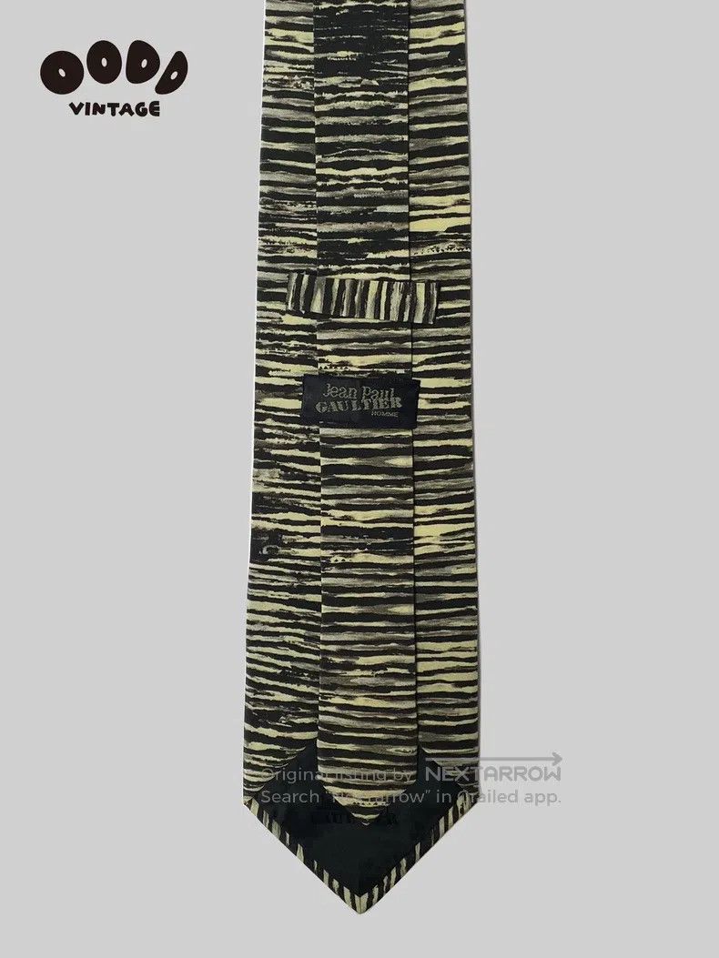 Jean Paul Gaultier Jean Paul Gaultier Zebra Goddess Tie Size ONE SIZE - 7 Thumbnail
