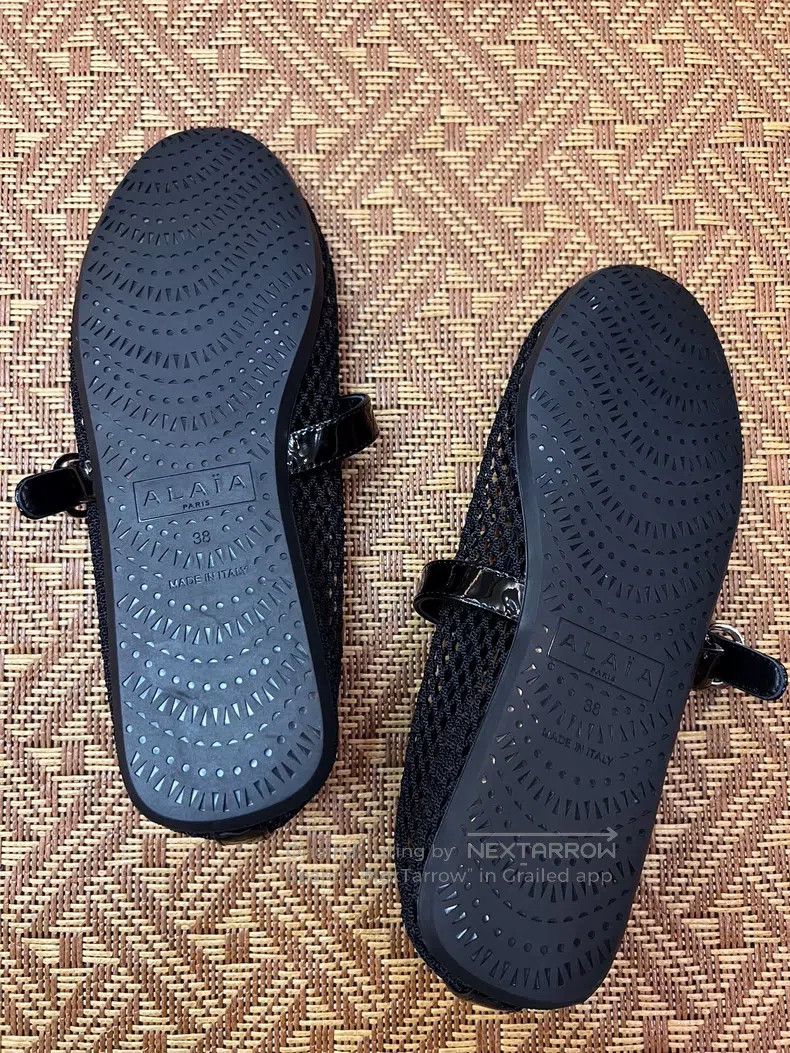 Alaia Alaia Mesh Women's Ballet Flats Size US 7.5 / IT 37.5 - 4 Thumbnail