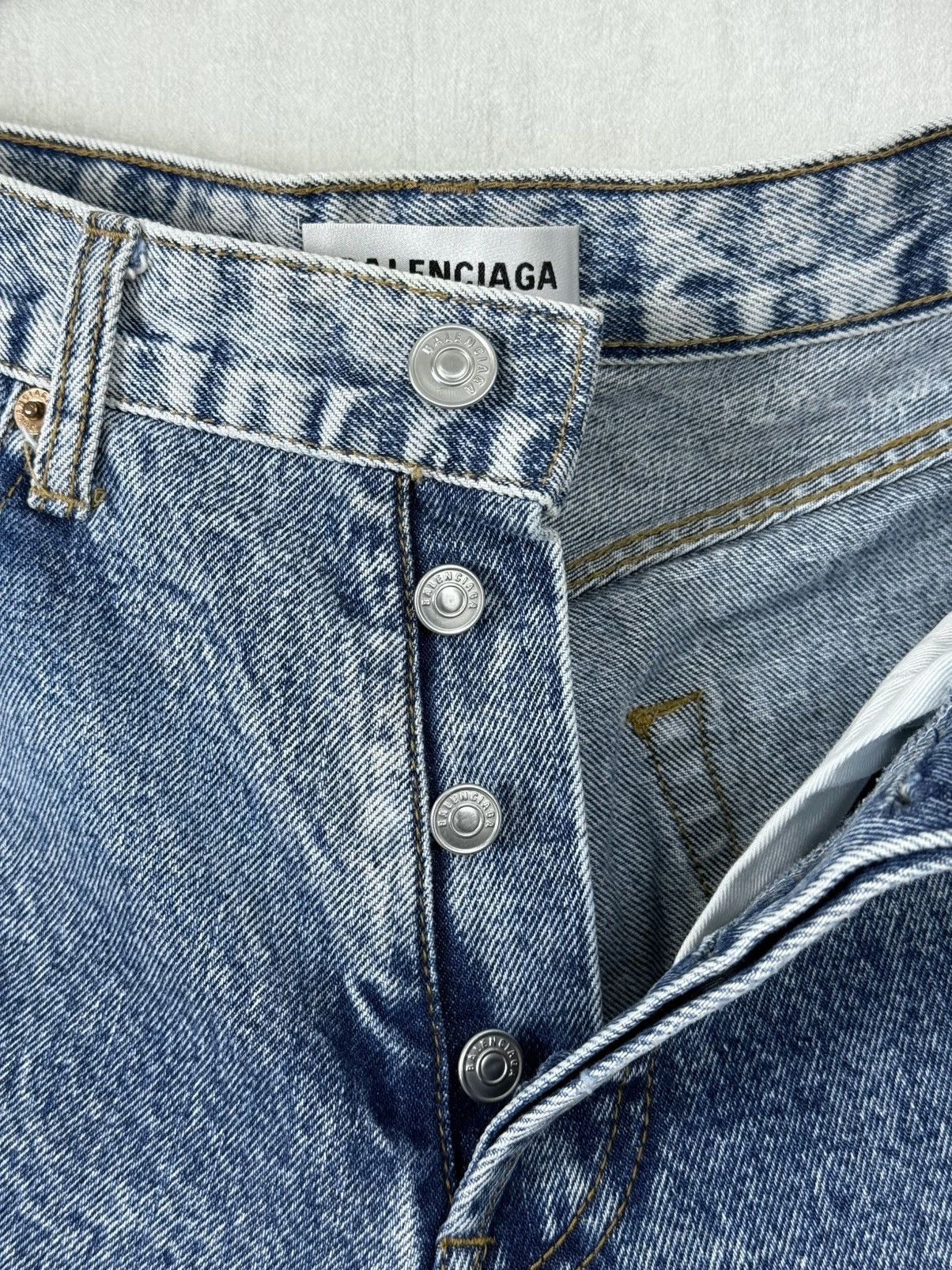 Balenciaga Balenciaga FW17 Mens Denim Jeans Pants Made In Japan Size 27 Size US 27 - 16 Thumbnail