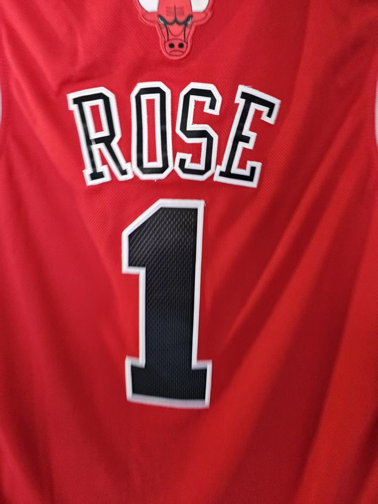 NBA Bulls #1 Derrick Rose Jersey Red Size US XL / EU 56 / 4 - 4 Thumbnail