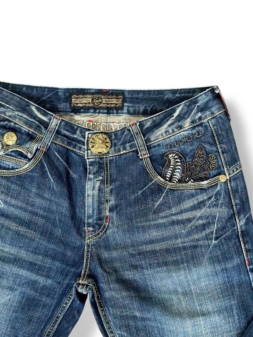 Other Red Pepper Studio R.P. Embroidered Button Studded Denim Size US 32 / EU 48 - 8 Thumbnail
