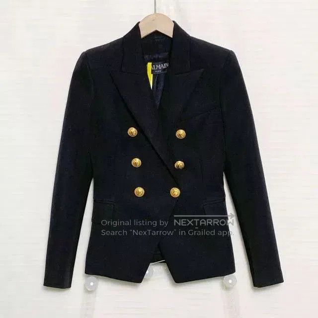 Balmain Balmain Black Blazer Jacket. Size XS / US 0-2 / IT 36-38 - 1 Thumbnail