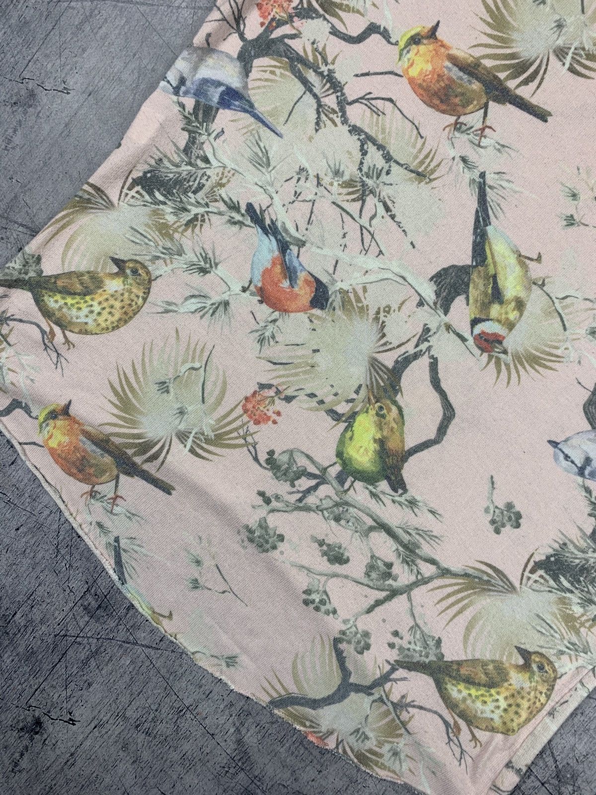 Other Viola Borghi Flower Pattern T-Shirt V-Neck Pink Short Sleeve Size L / US 10 / IT 46 - 9 Thumbnail
