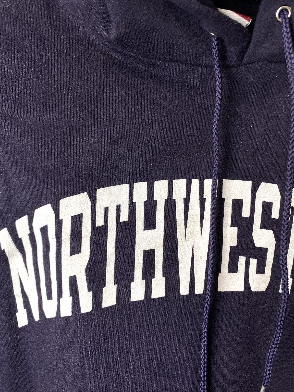 Champion Vintage 90’s Faded Heavyweight Champion North Western Hoodie Size US M / EU 48-50 / 2 - 3 Thumbnail