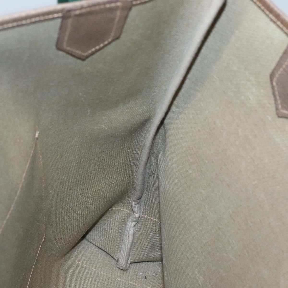 Gucci GUCCI GG Supreme Web Sherry Line Tote Bag Pvc Beige 002 904 Size ONE SIZE - 18 Thumbnail