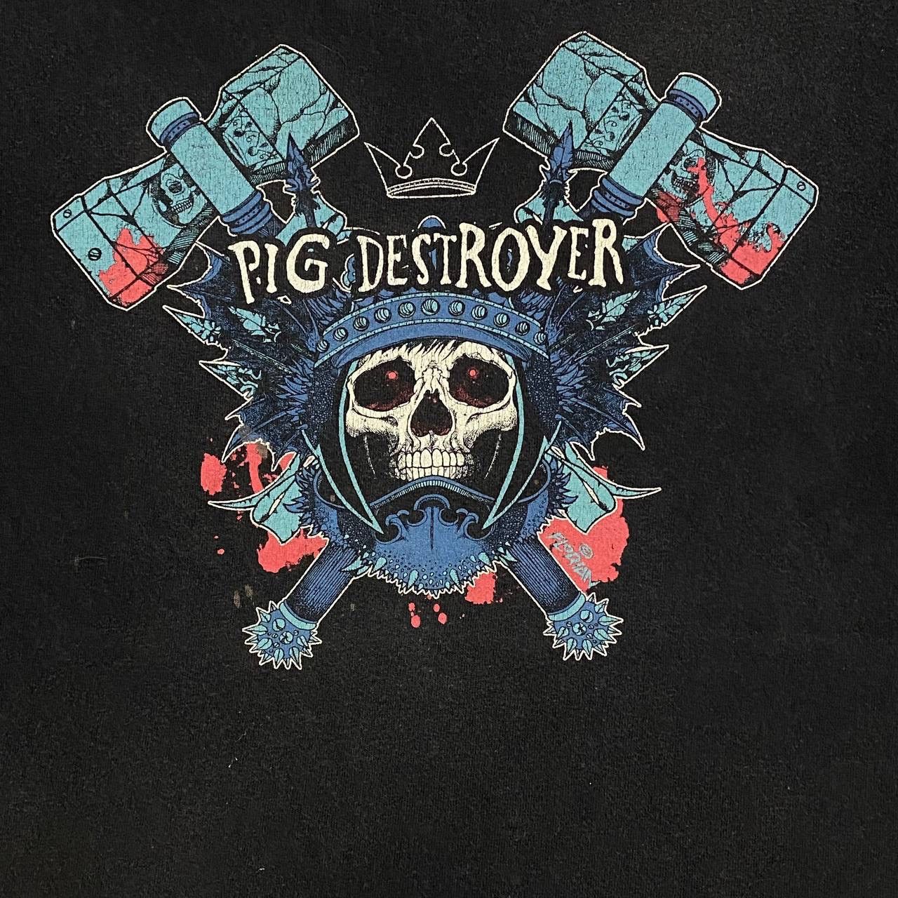 Band Tees Grindcore band pig destroyer metal Size US L / EU 52-54 / 3 - 3 Thumbnail