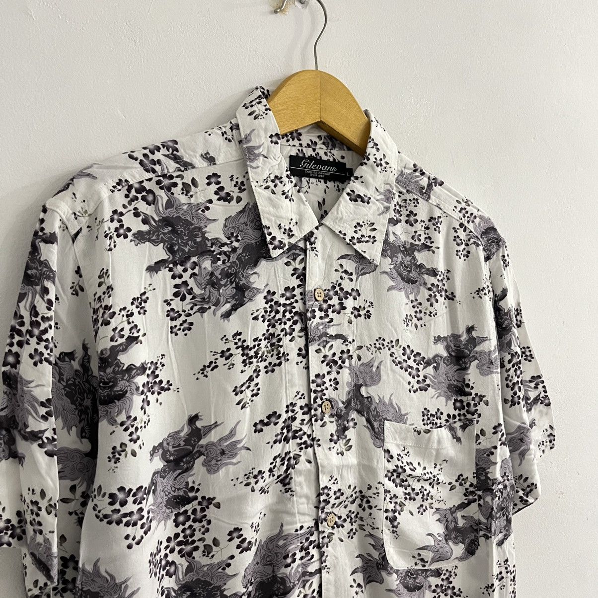 Japanese Brand Gilevans Hawaian Button Up Size US L / EU 52-54 / 3 - 3 Thumbnail