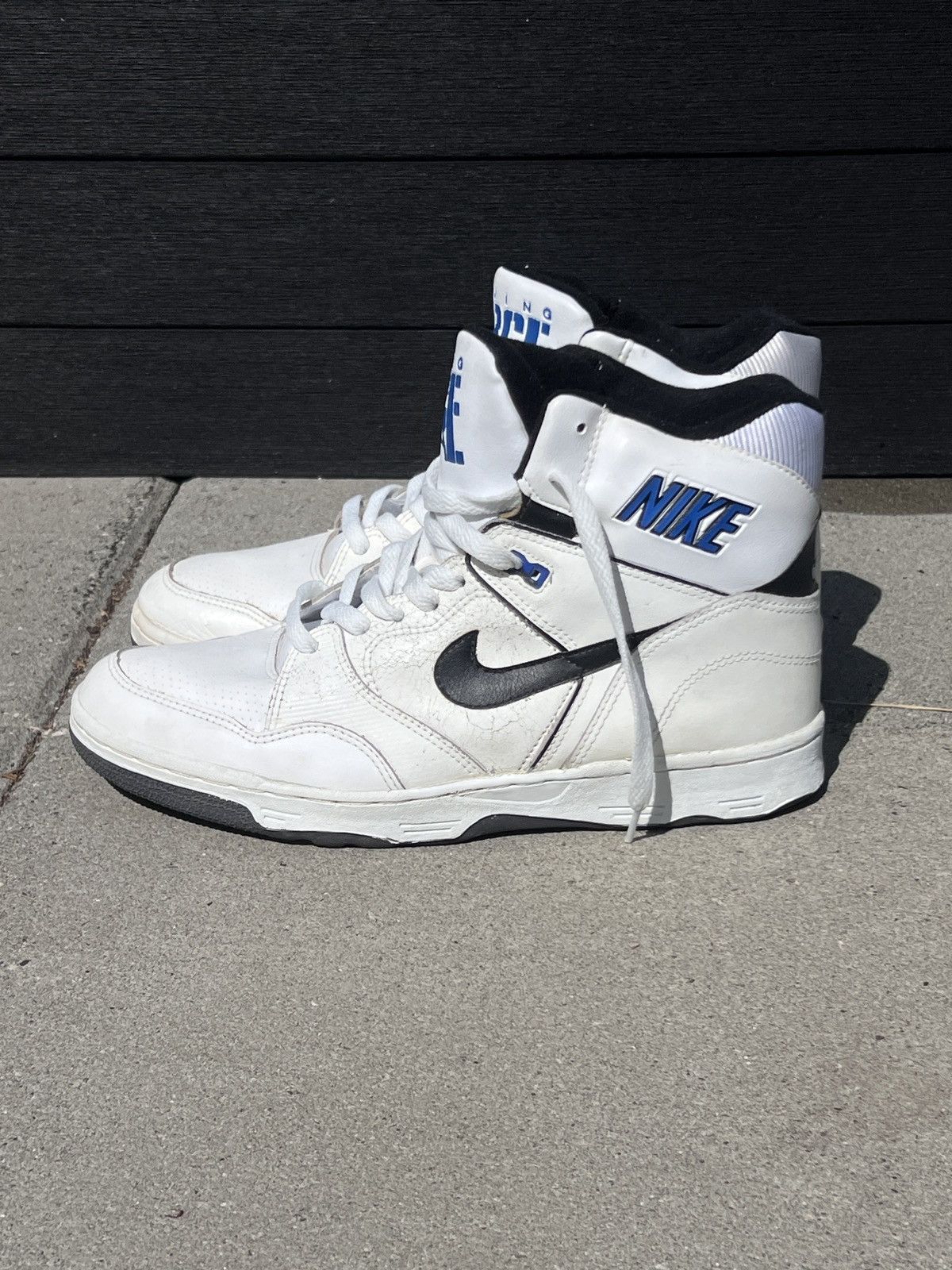 Nike × Vintage Vintage Nike Air 1989 Driving Force Shoes Size 12 & 13 80s Size US 12 / EU 45 - 6 Thumbnail
