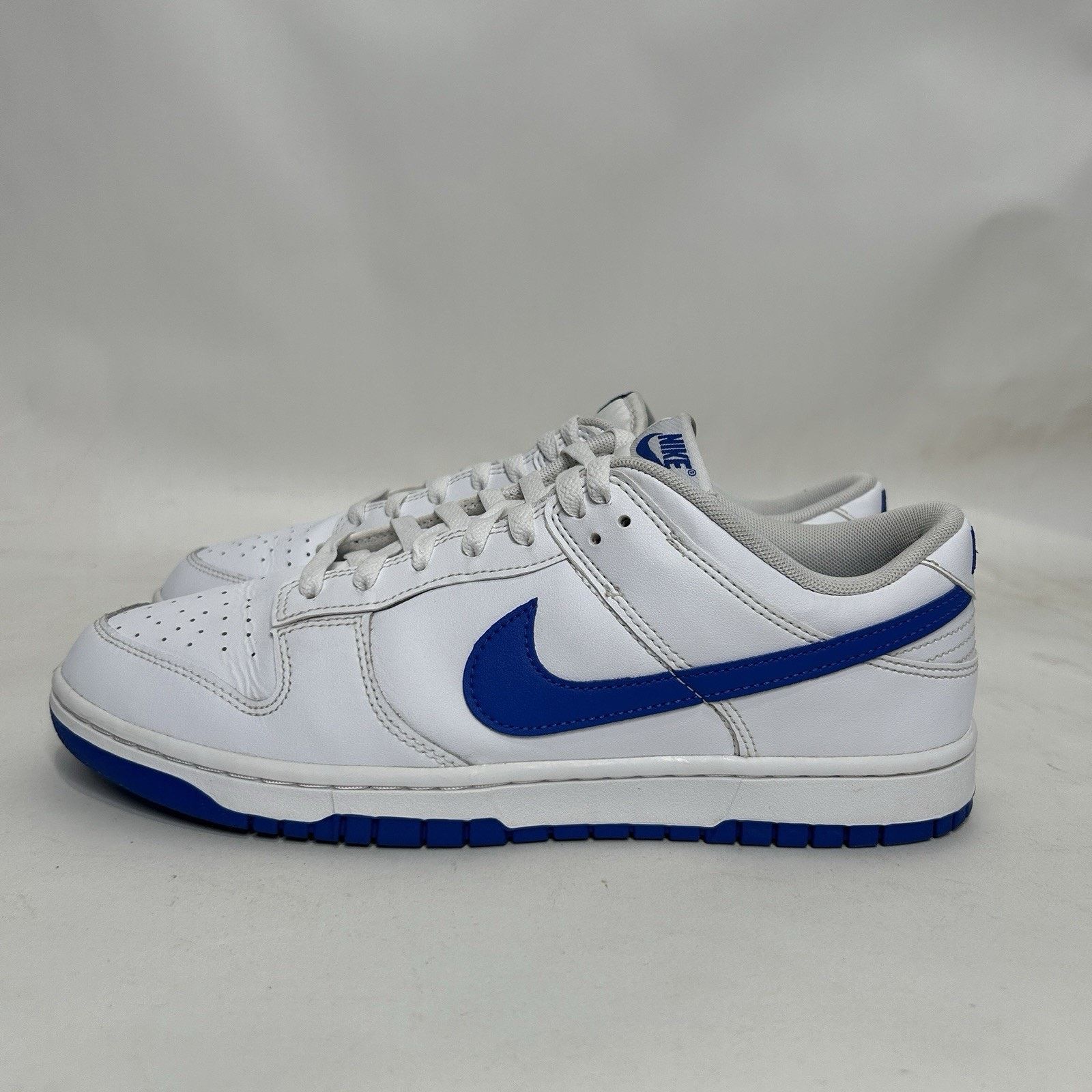 Nike Nike Dunk Low Retro “Summit White Hyper Royal” Size US 11 / EU 44 - 6 Thumbnail