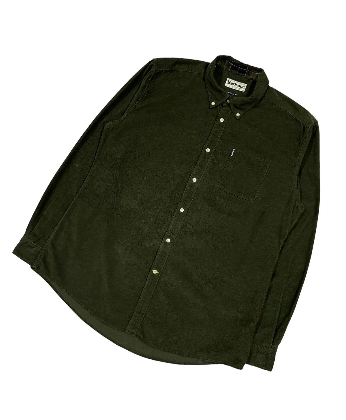 Barbour Barbour Cord 2 Tailored Corduroy Button Ups Shirt Size US L / EU 52-54 / 3 - 7 Thumbnail