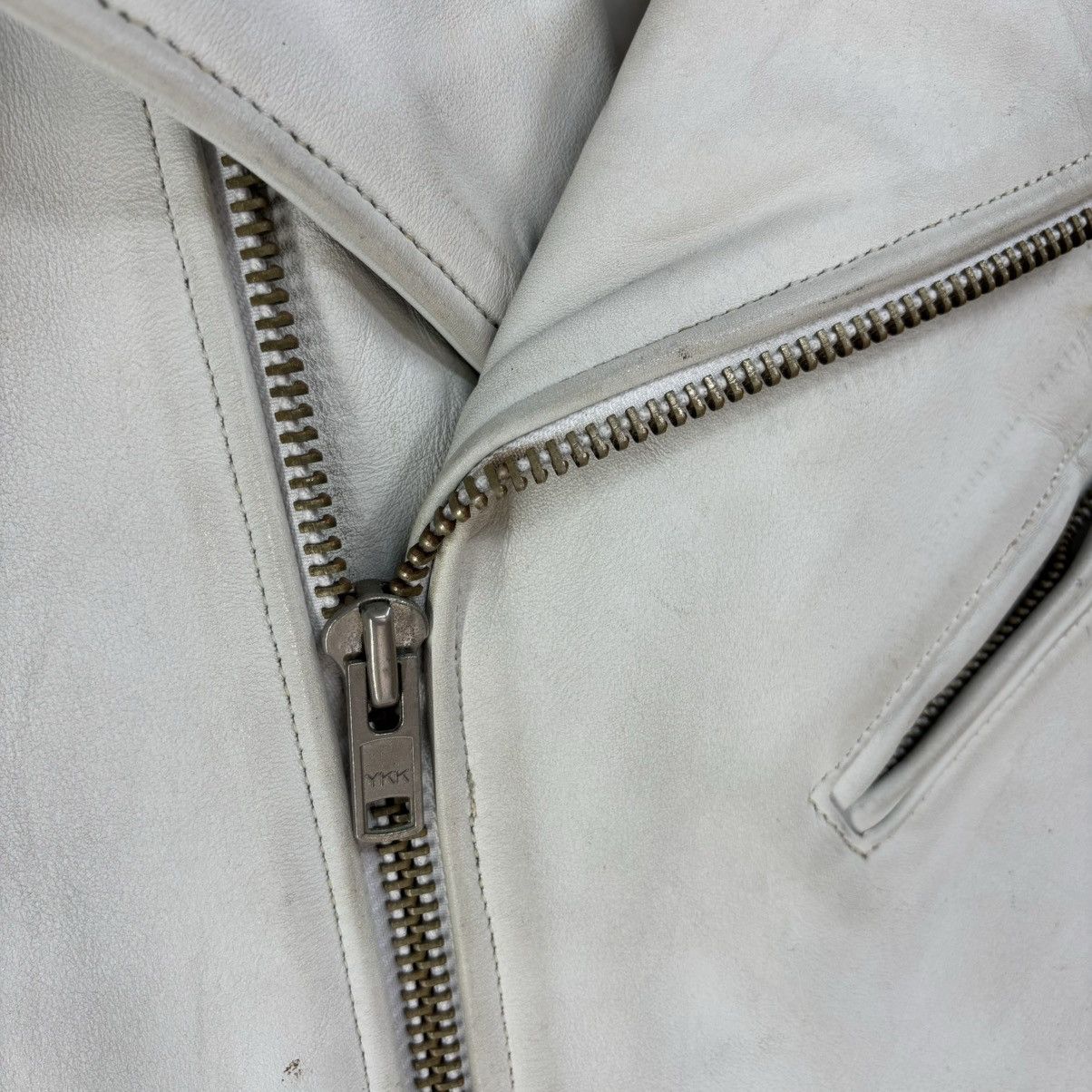 Genuine Leather 🔥Vintage FREEDOM Bikers Leather Jacket Size US S / EU 44-46 / 1 - 6 Thumbnail