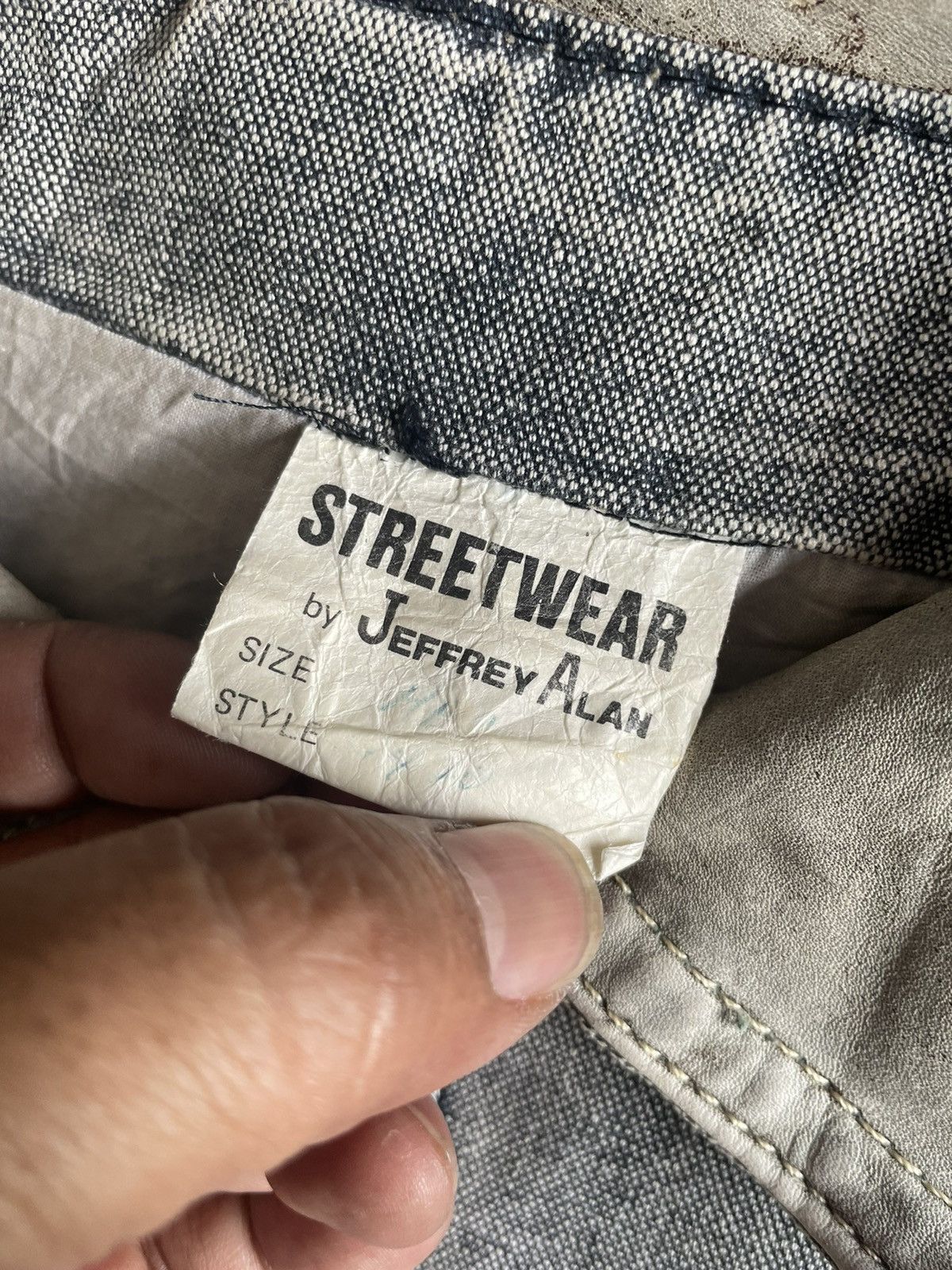 Vintage Vintage Jeffrey Alan Denim Jacket Size US L / EU 52-54 / 3 - 17 Thumbnail