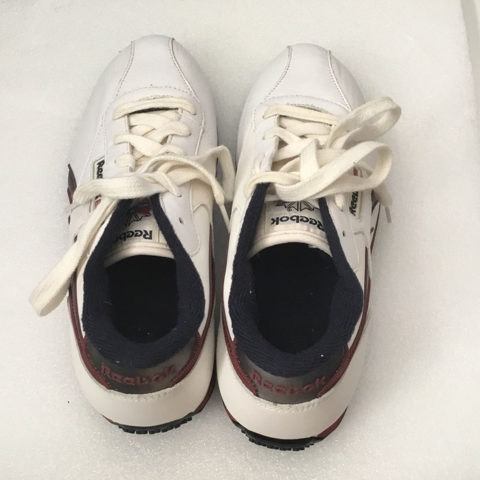 Reebok Reebok Classic White Leather Sneakers Size US 6 / IT 36 - 3 Thumbnail