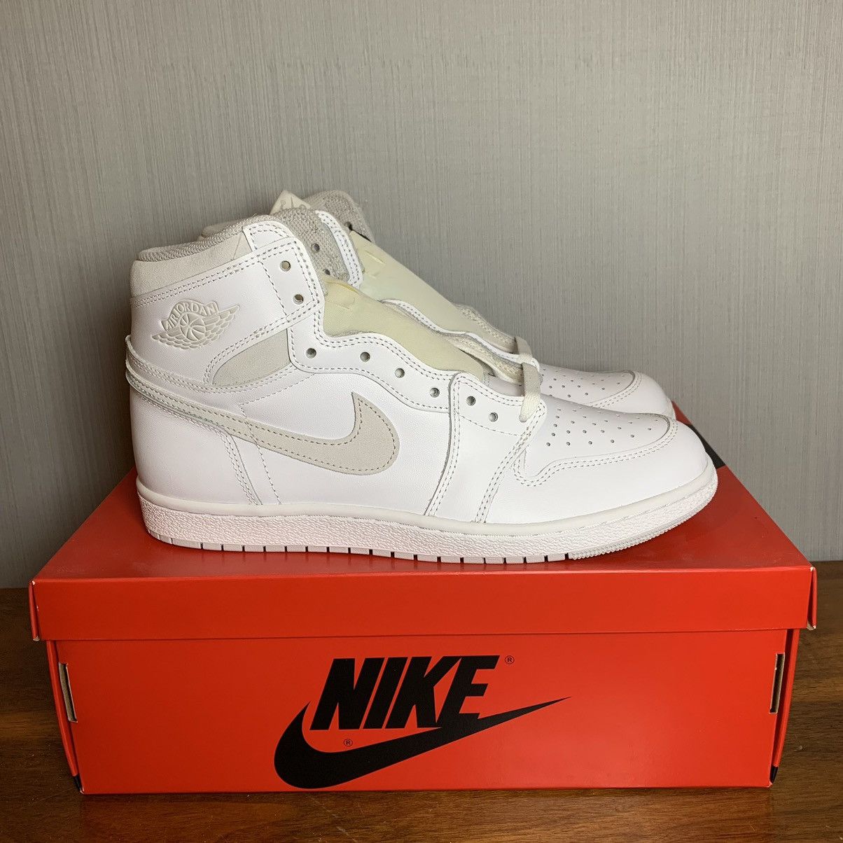 Jordan Brand × Nike Jordan 1 Retro High 85 Neutral Grey Size US 11 / EU 44 - 6 Thumbnail