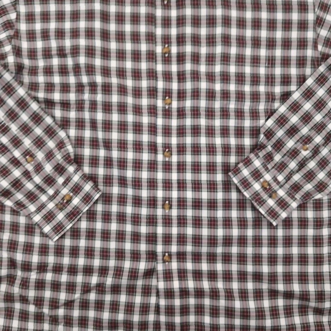 Brooks Brothers Brooks Brothers Shirt Mens XL Red Plaid Oversized Long Sleeve Button Down Cotton Size US XL / EU 56 / 4 - 3 Thumbnail