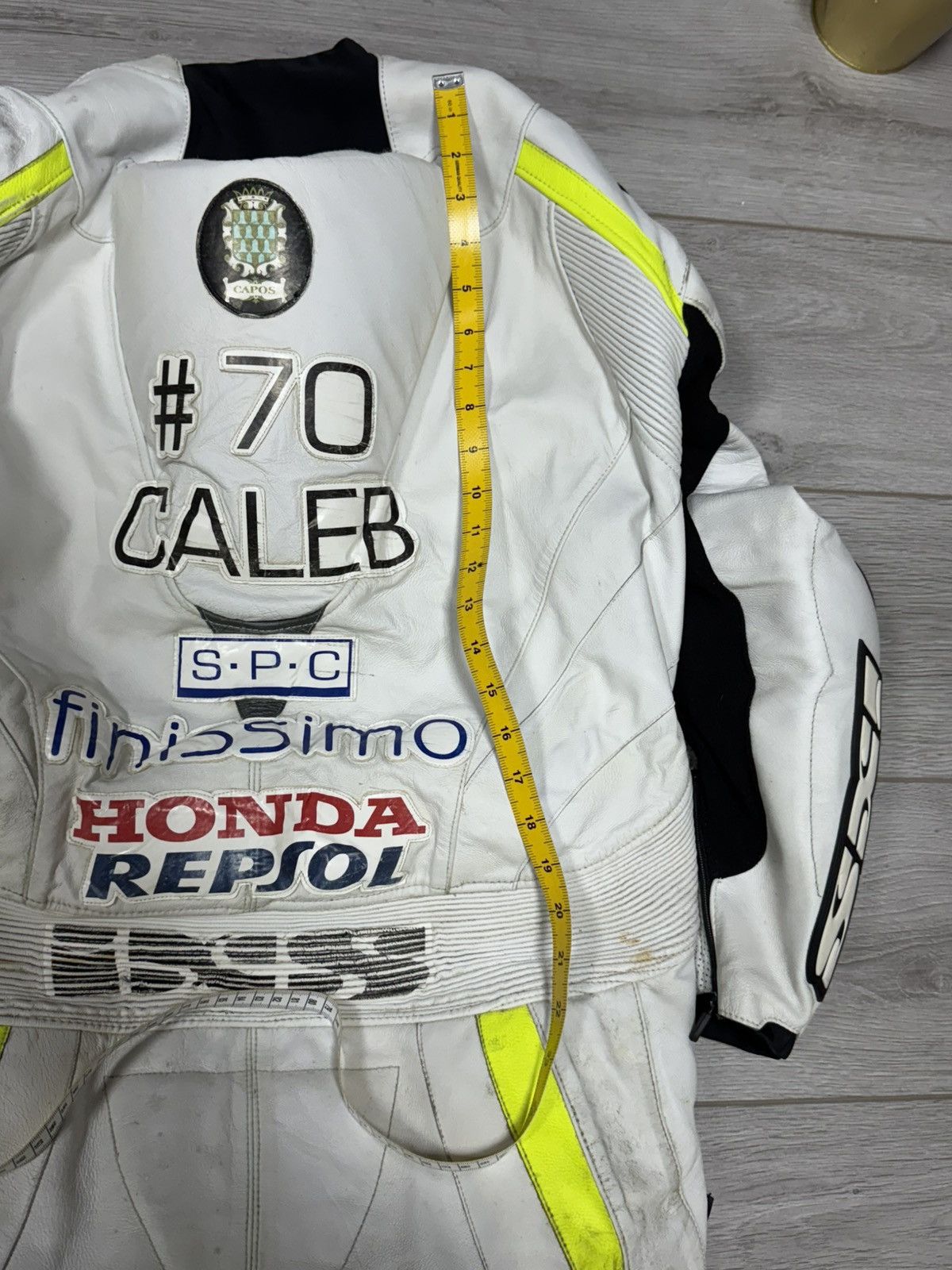 Honda IXS Custom racing leather suit – Honda Repsol livery Size US M / EU 48-50 / 2 - 21 Thumbnail