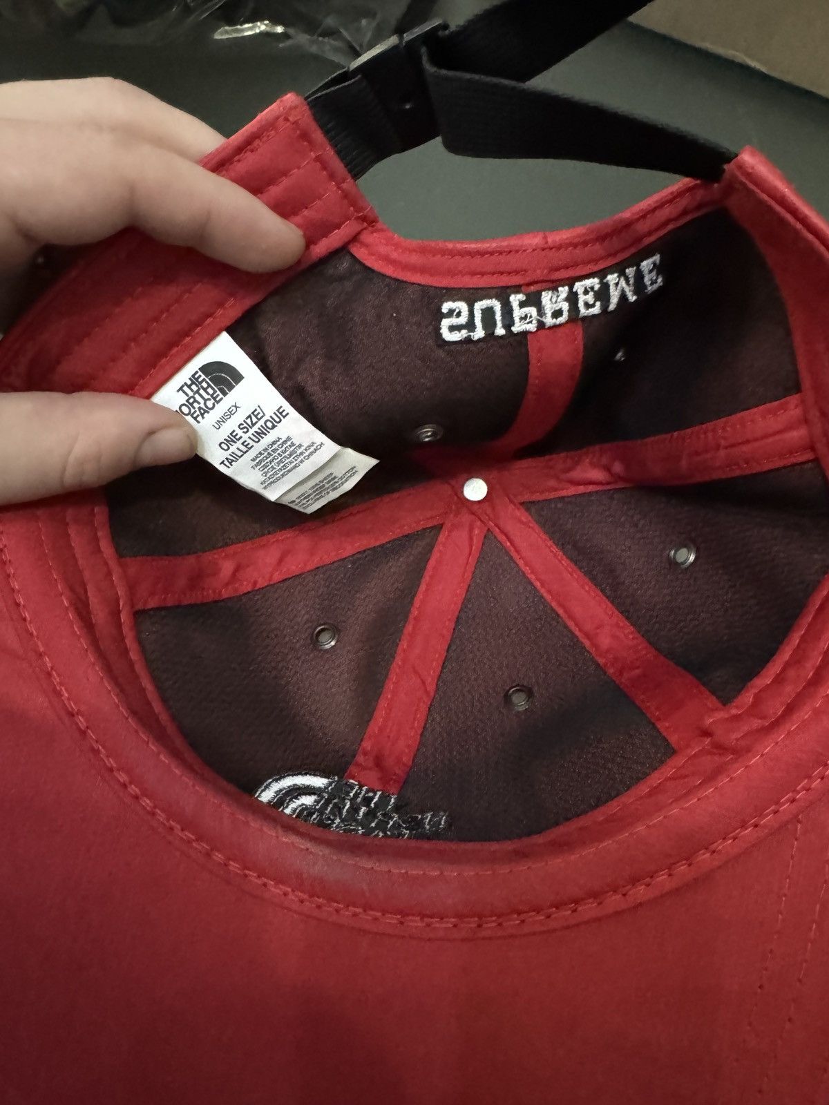 Supreme × The North Face Supreme x The North Face Leather Camp Cap Size ONE SIZE - 3 Thumbnail
