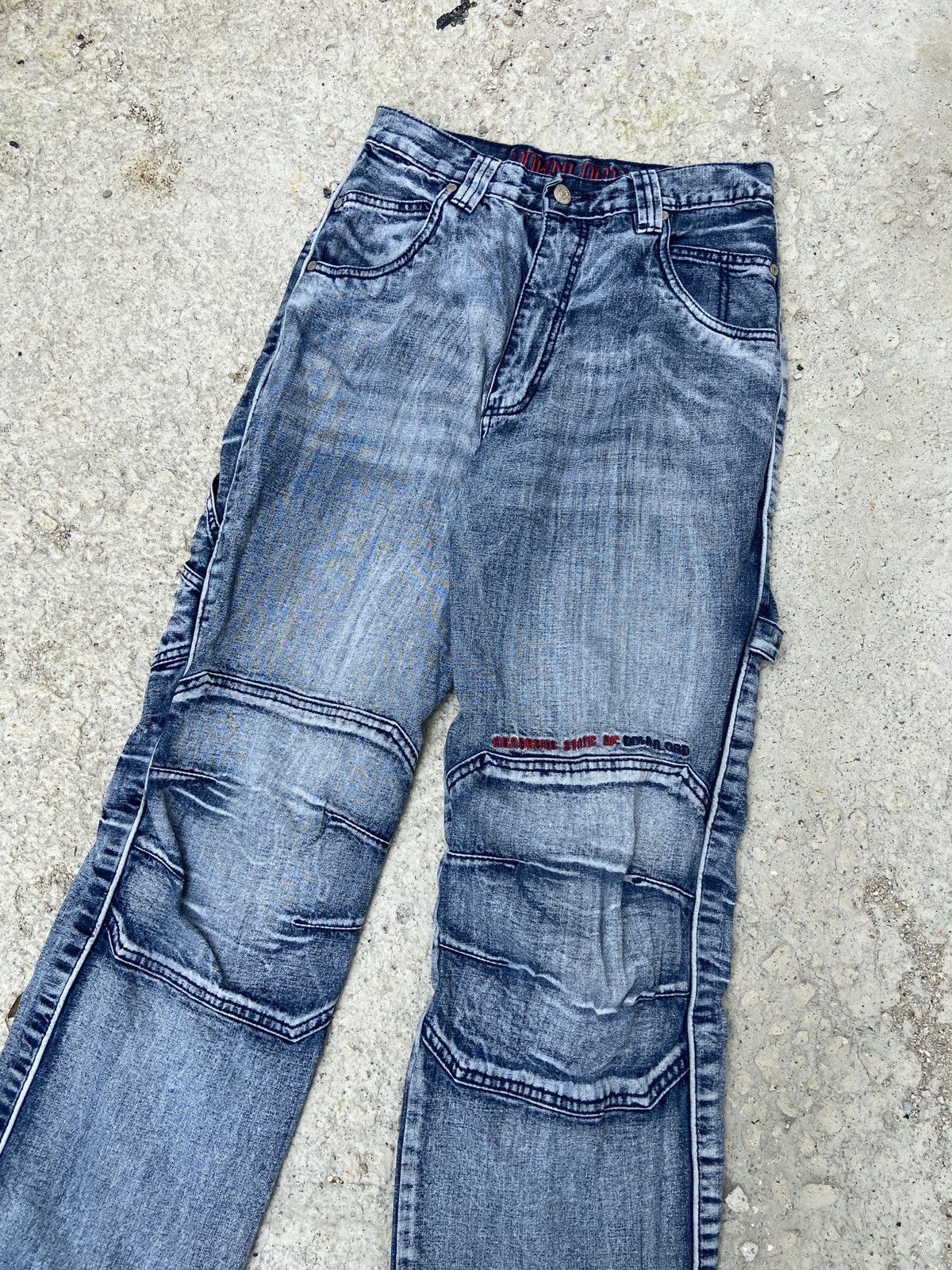 If Six Was Nine × Japanese Brand × Vintage Flare Hysteric Inspired Denim Size US 27 - 3 Thumbnail