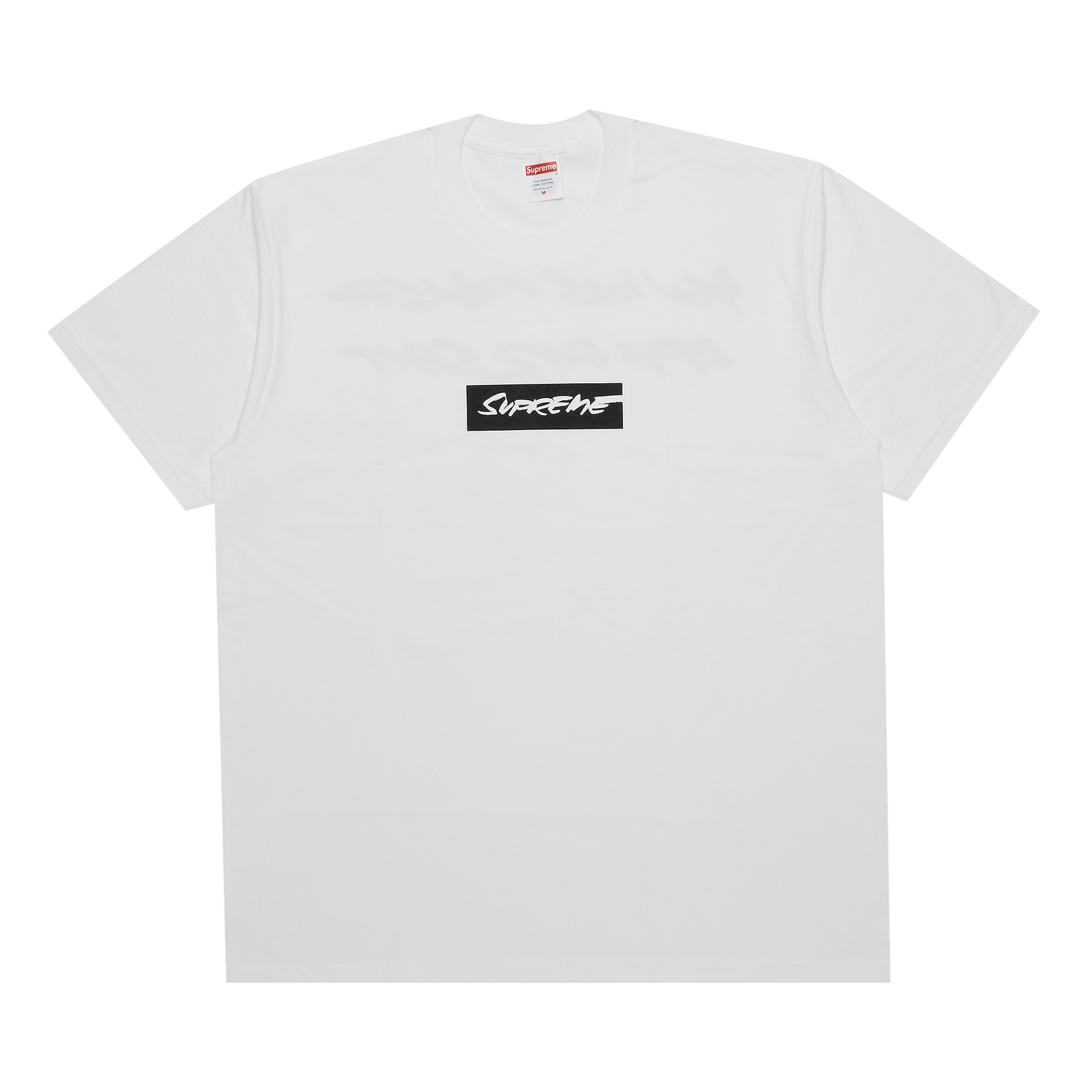 image of Supreme Futura Box Logo Tee White, Men's (Size Medium)