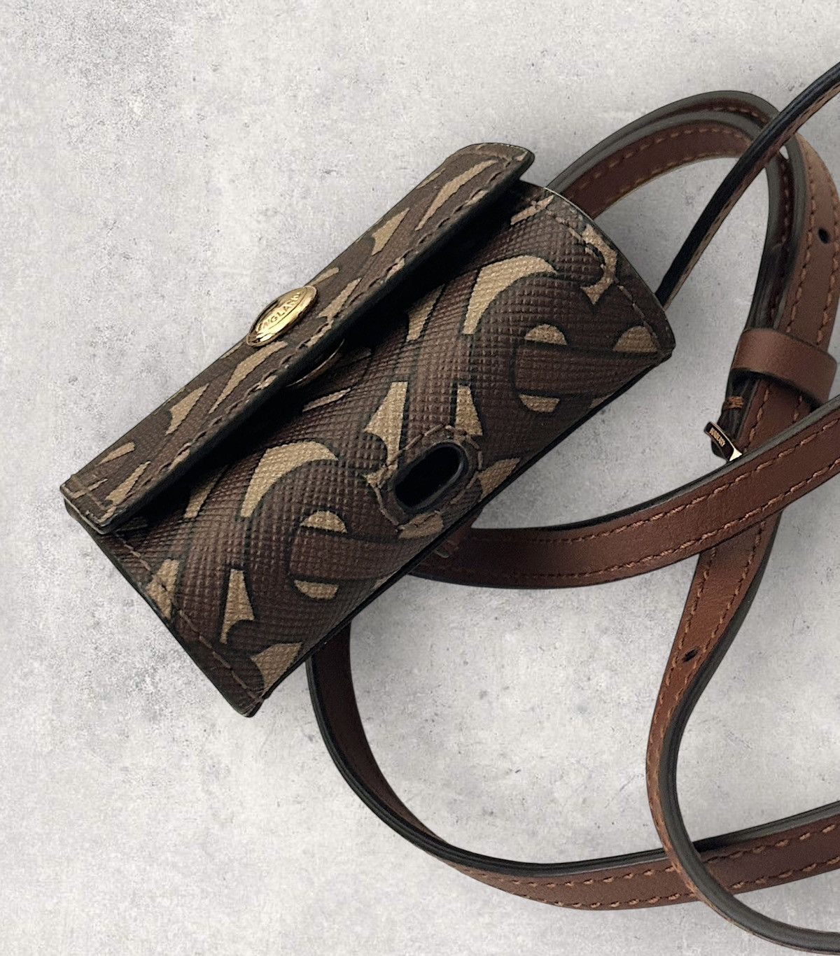 Burberry Burberry TB Monogram AirPod Pro Case Size ONE SIZE - 4 Thumbnail