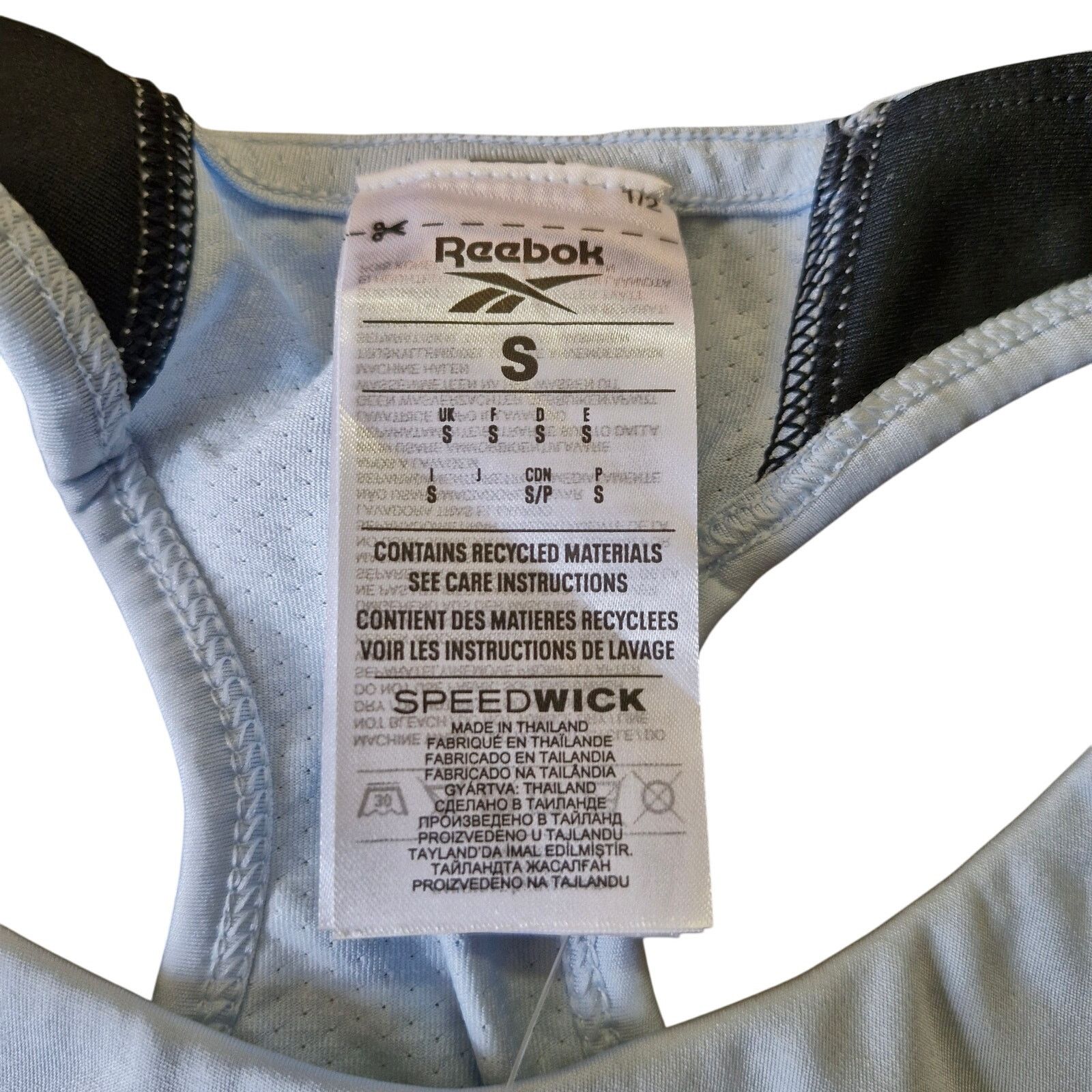 Reebok Reebok Running Essentials Sports Bra Womens Size S Blue Size M / US 6-8 / IT 42-44 - 3 Thumbnail