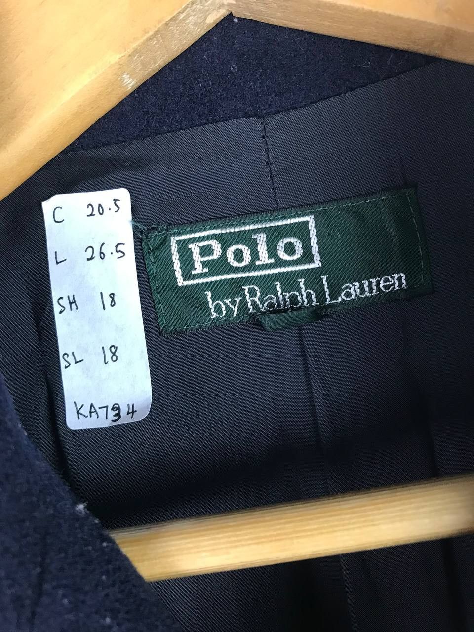 Polo Ralph Lauren Vintage 90's Wool Jacket Polo Ralph Lauren Size US M / EU 48-50 / 2 - 4 Thumbnail