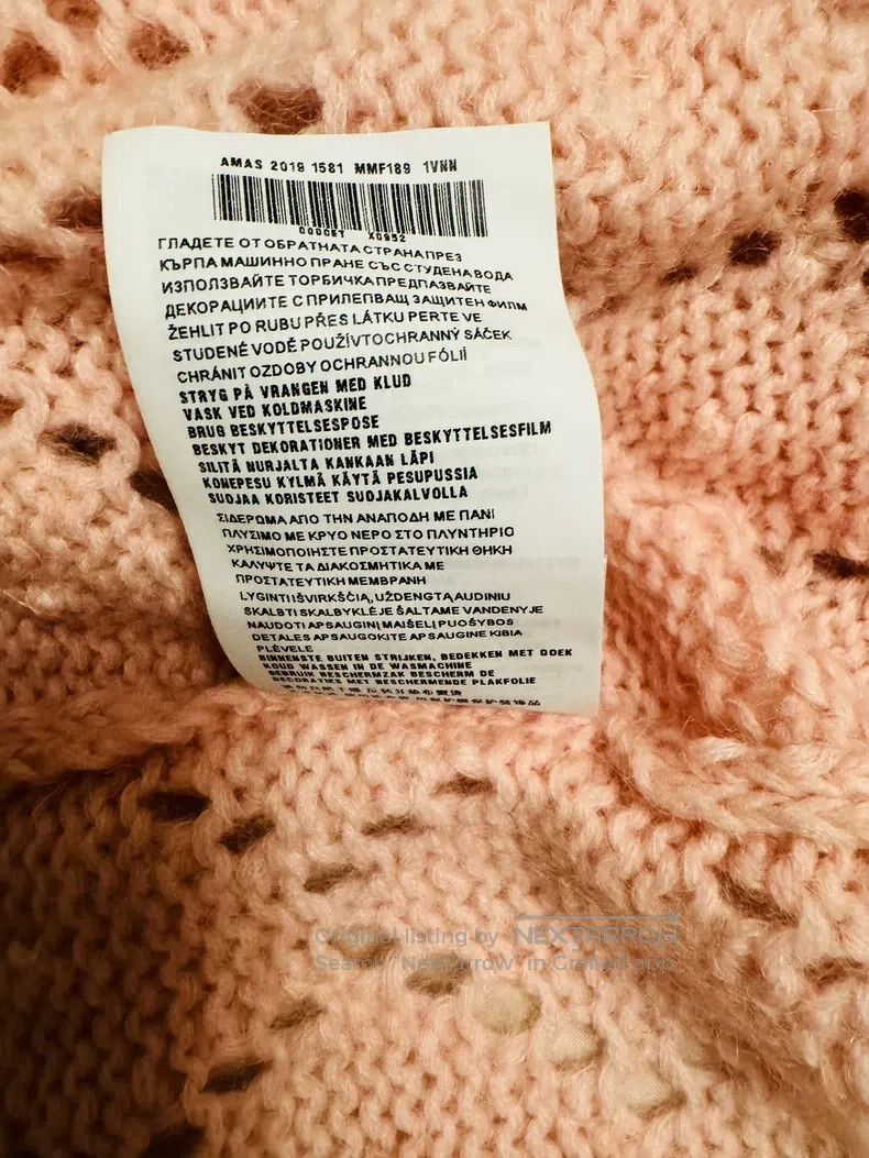 Miu Miu Miu Miu 36 Naked pink cardigan sweater Size S / US 4 / IT 40 - 4 Thumbnail