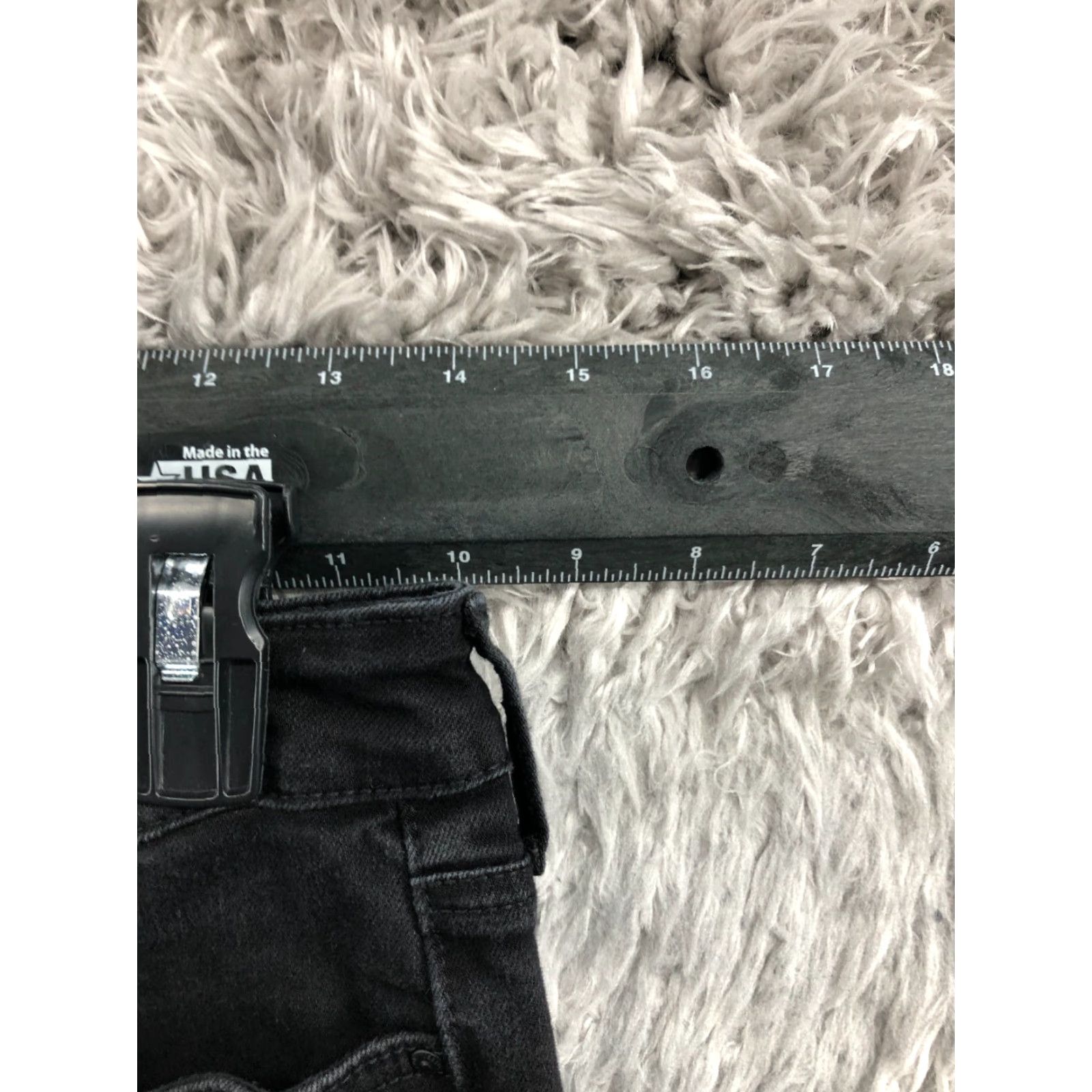 Jessica Simpson Jessica Simpson Jeans Women's High Rise Skinny Dark Wash Black Size 4 Size 27" / US 4 / IT 40 - 2 Thumbnail