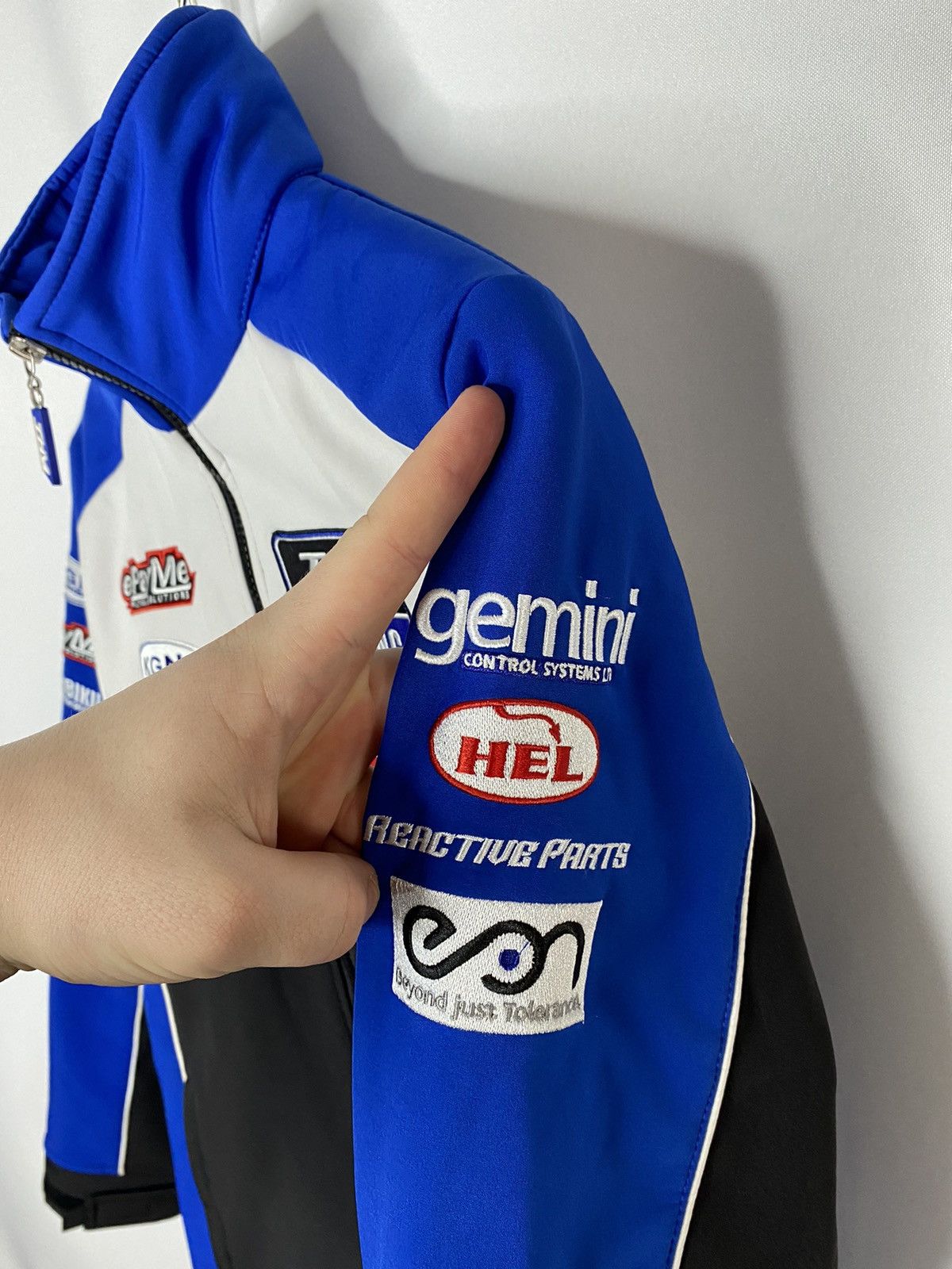 Ducati THM TOMMY HILL Motorsport Big Logo Sponsors Full Zip Jacket Size US XS / EU 42 / 0 - 5 Thumbnail