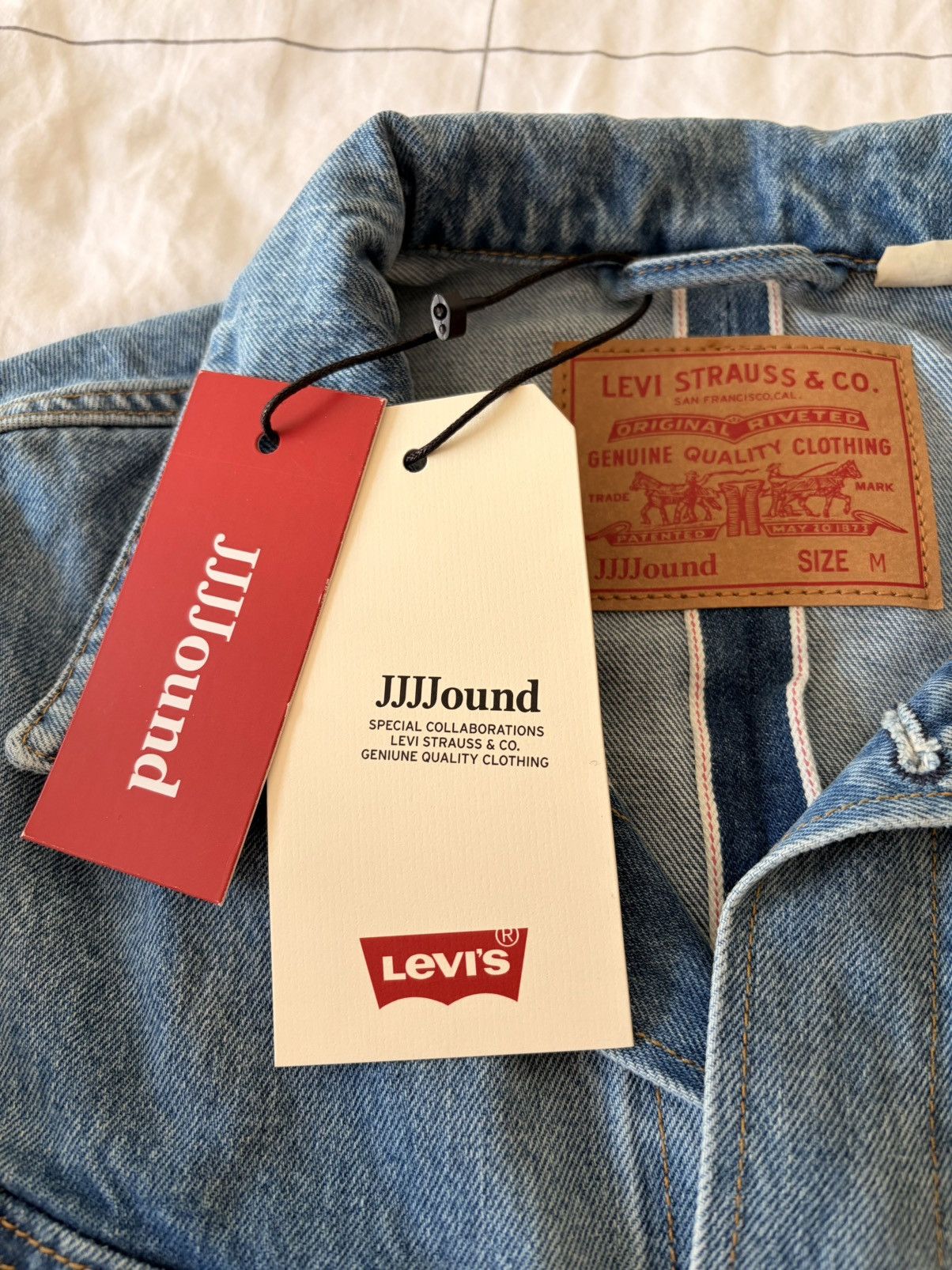 JJJJound × Levi's Levi’s JJJJound Utility Jacket 2023 Size US M / EU 48-50 / 2 - 5 Thumbnail