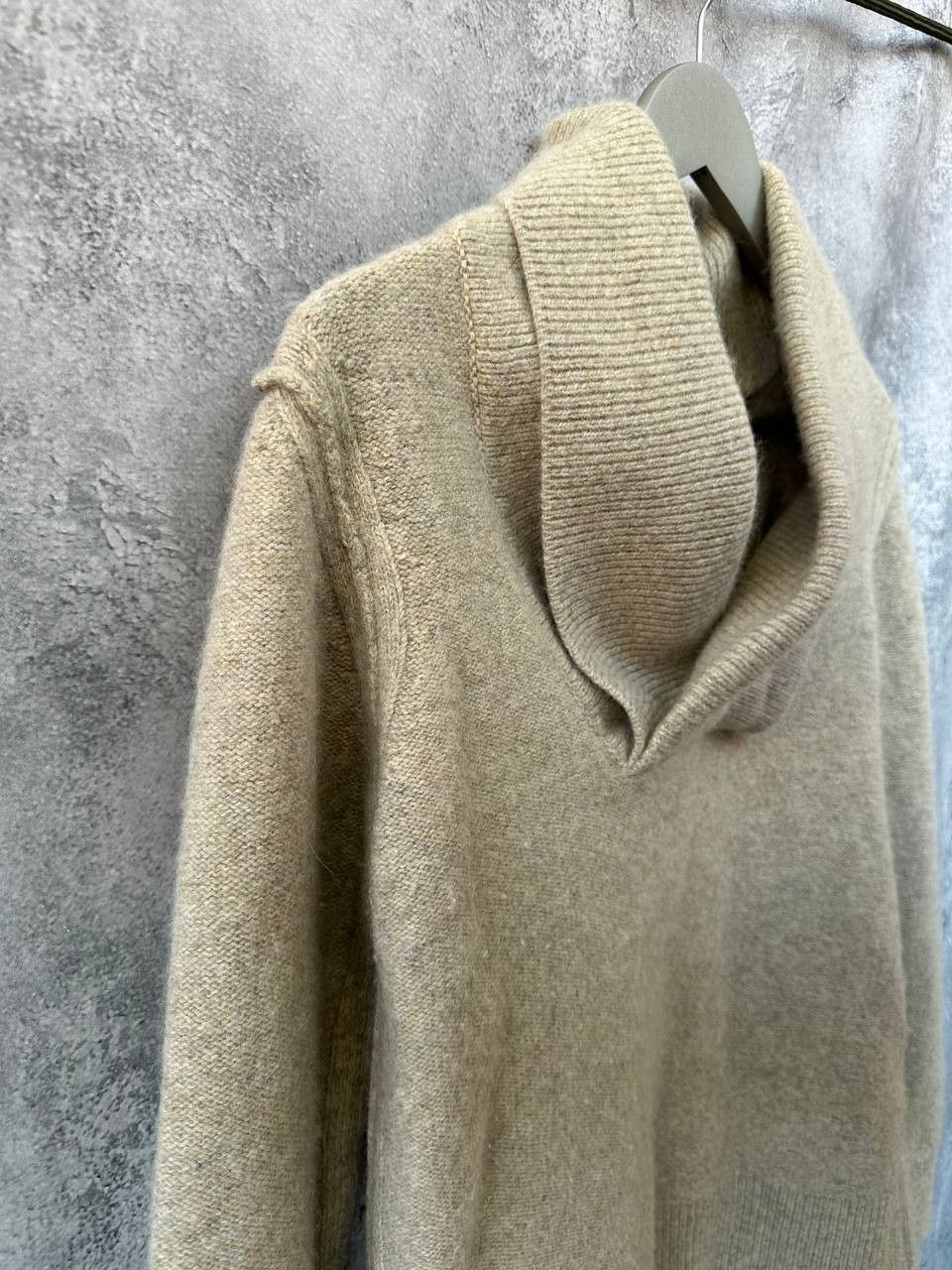 Allsaints × Vintage Allsaints Spitalfields Skythe Funnel Shawl Collar Sweater Size US L / EU 52-54 / 3 - 4 Thumbnail