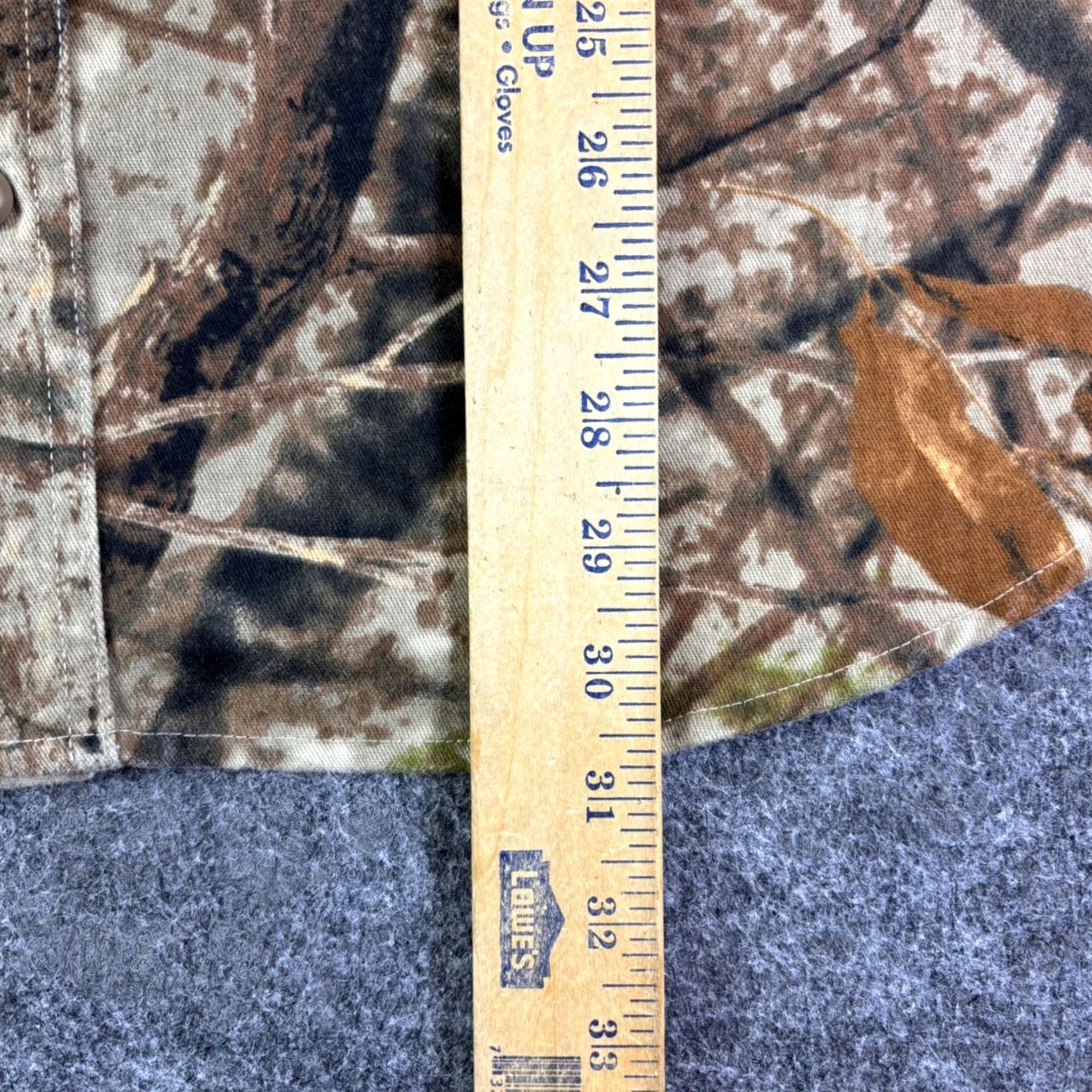 Vintage Cabelas Mens Zonz Woodlands Camo Long Sleeve Button Down Hunting Shirt Large Size US L / EU 52-54 / 3 - 5 Thumbnail