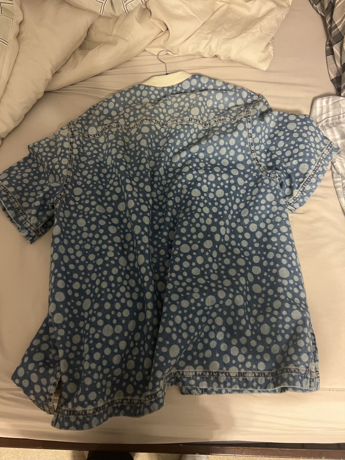 LOUIS VUITTON x YAYOI KUSAMA: Denim Shirt Infinity Dots