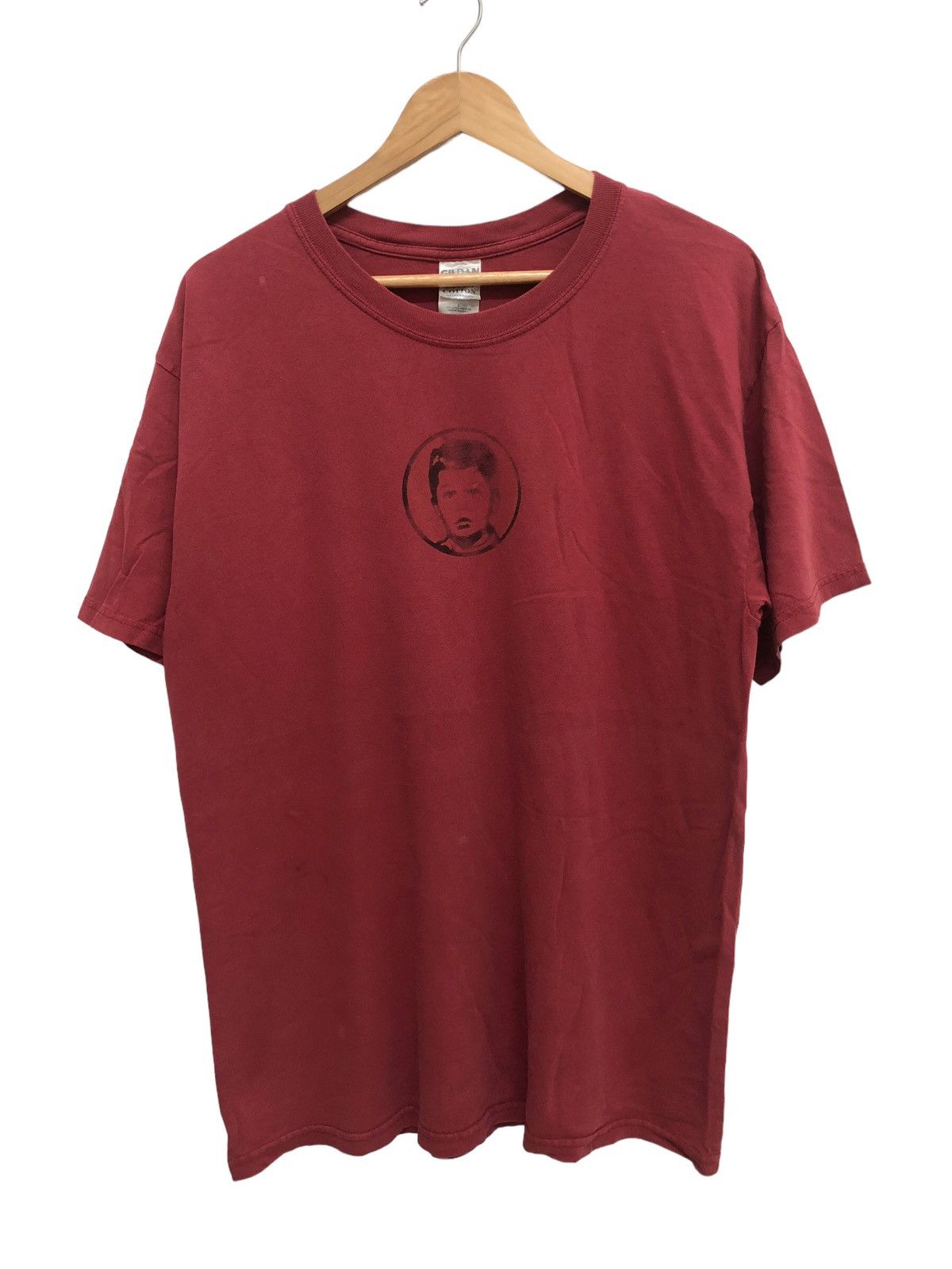 Gildan × John Mayer × Vintage VERY RARE 🔥 ROOM FOR SQUARES LOGO ERA BEAUTY DISTRESSED TEE Size US L / EU 52-54 / 3 - 1 Thumbnail