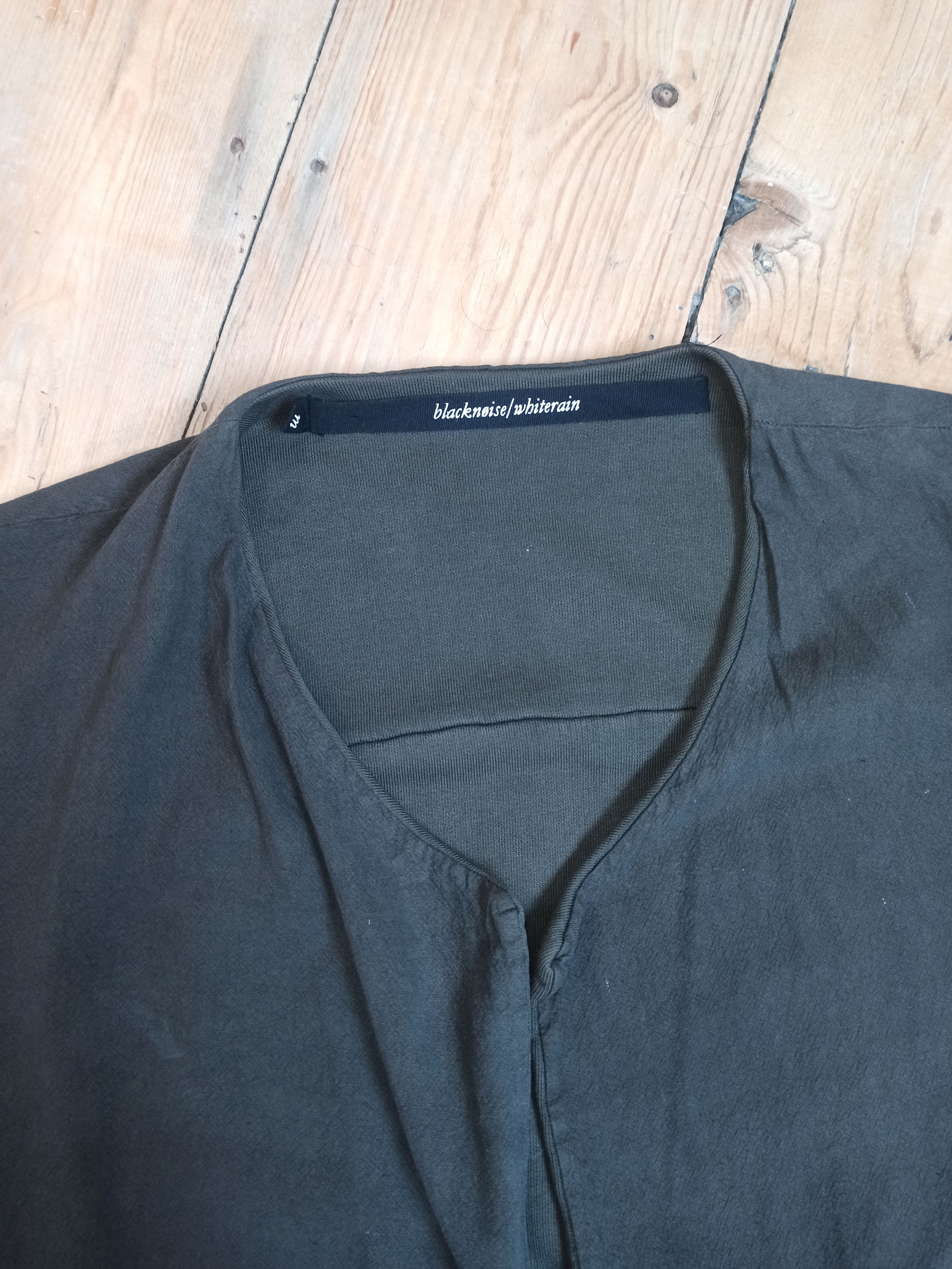 Black Noise White Rain Black Noise White Rain Reversible cotton cardigan Size US M / EU 48-50 / 2 - 4 Thumbnail