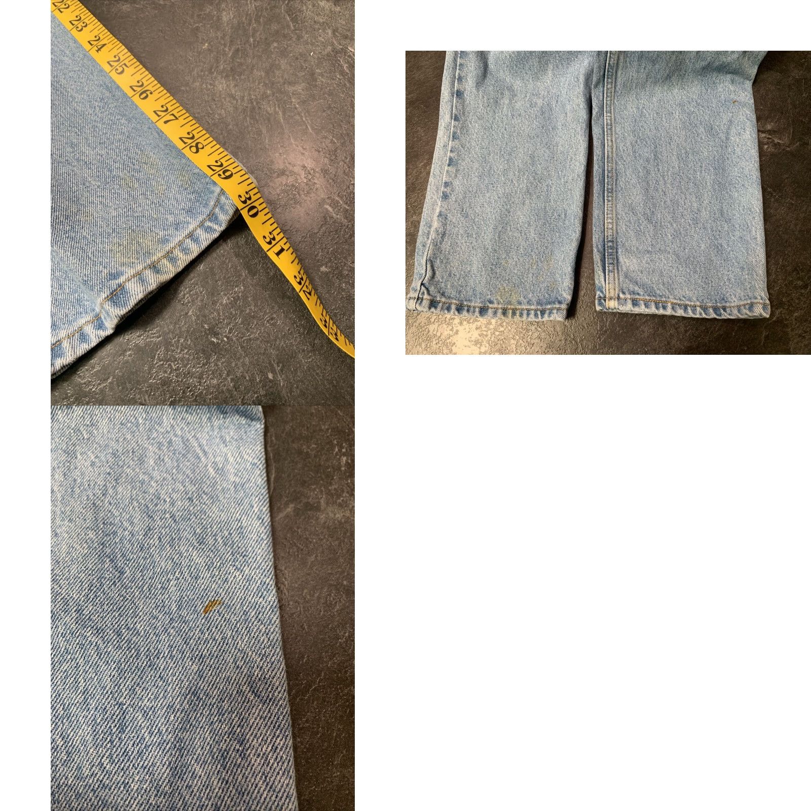 Levi's Mens Levi's Blue Slim Fit Mid Rise Jeans 32x30 Size US 32 / EU 48 - 8 Thumbnail
