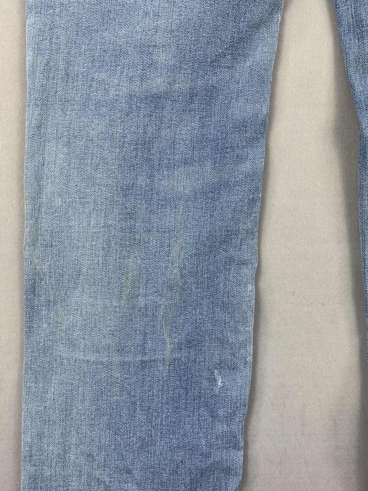 Japanese Brand C17 Distressed Light Wash Denim Jeans Pants Size US 31 - 13 Thumbnail