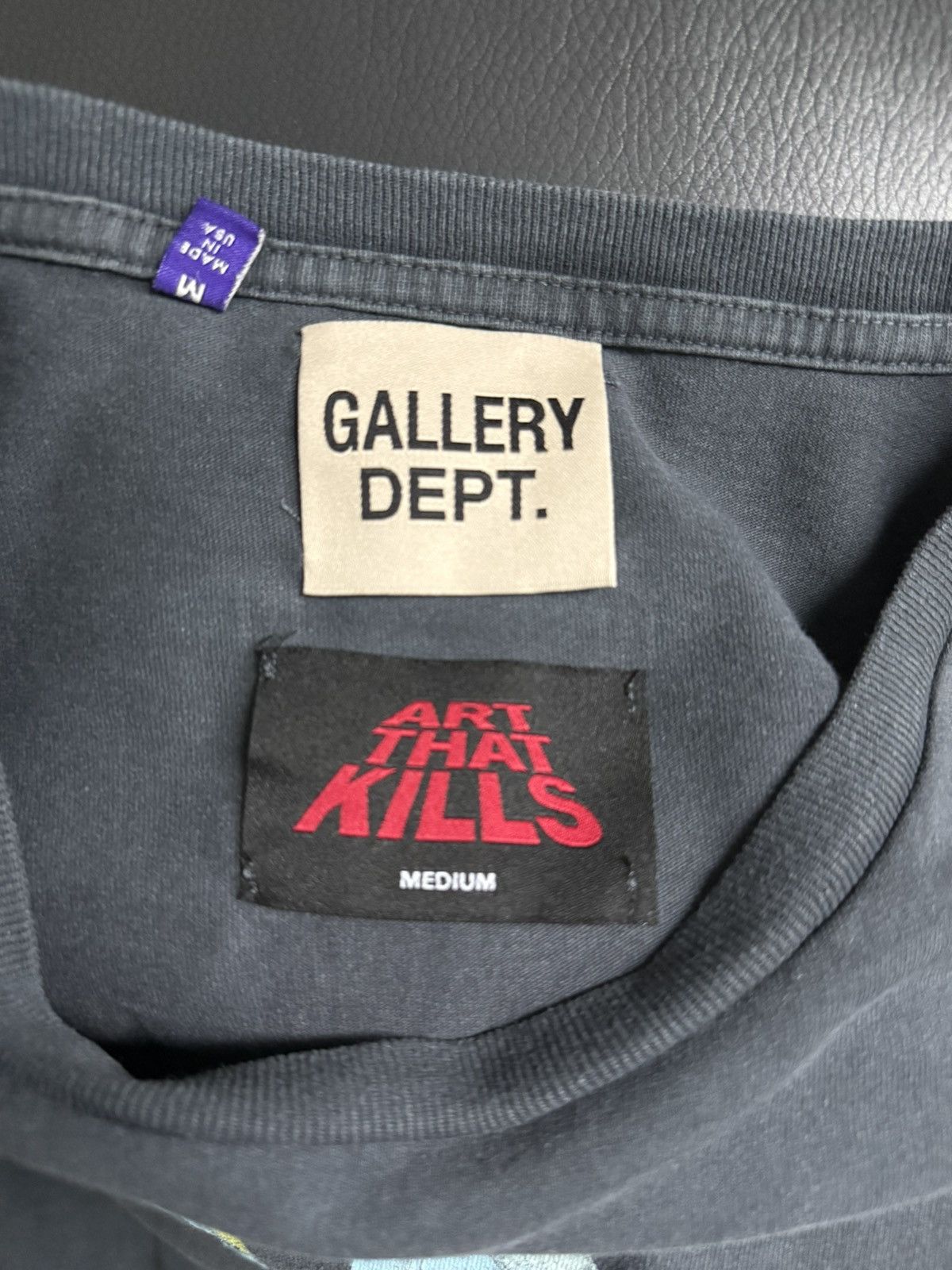 Gallery Dept. Gallery Dept Broken Art That Kills Tee Medium Size US M / EU 48-50 / 2 - 3 Thumbnail